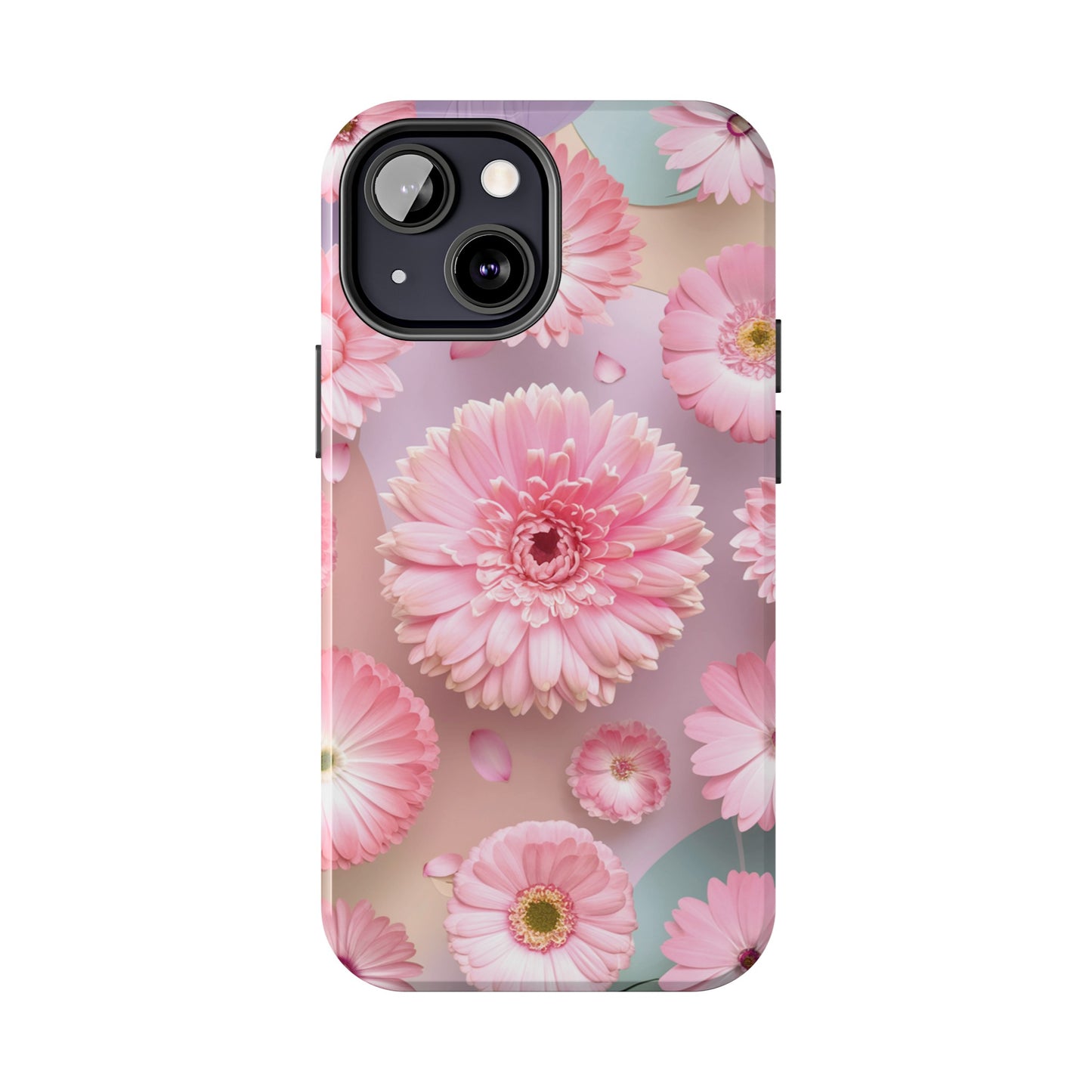 Pink Floral Bliss - Tough Phone Cases