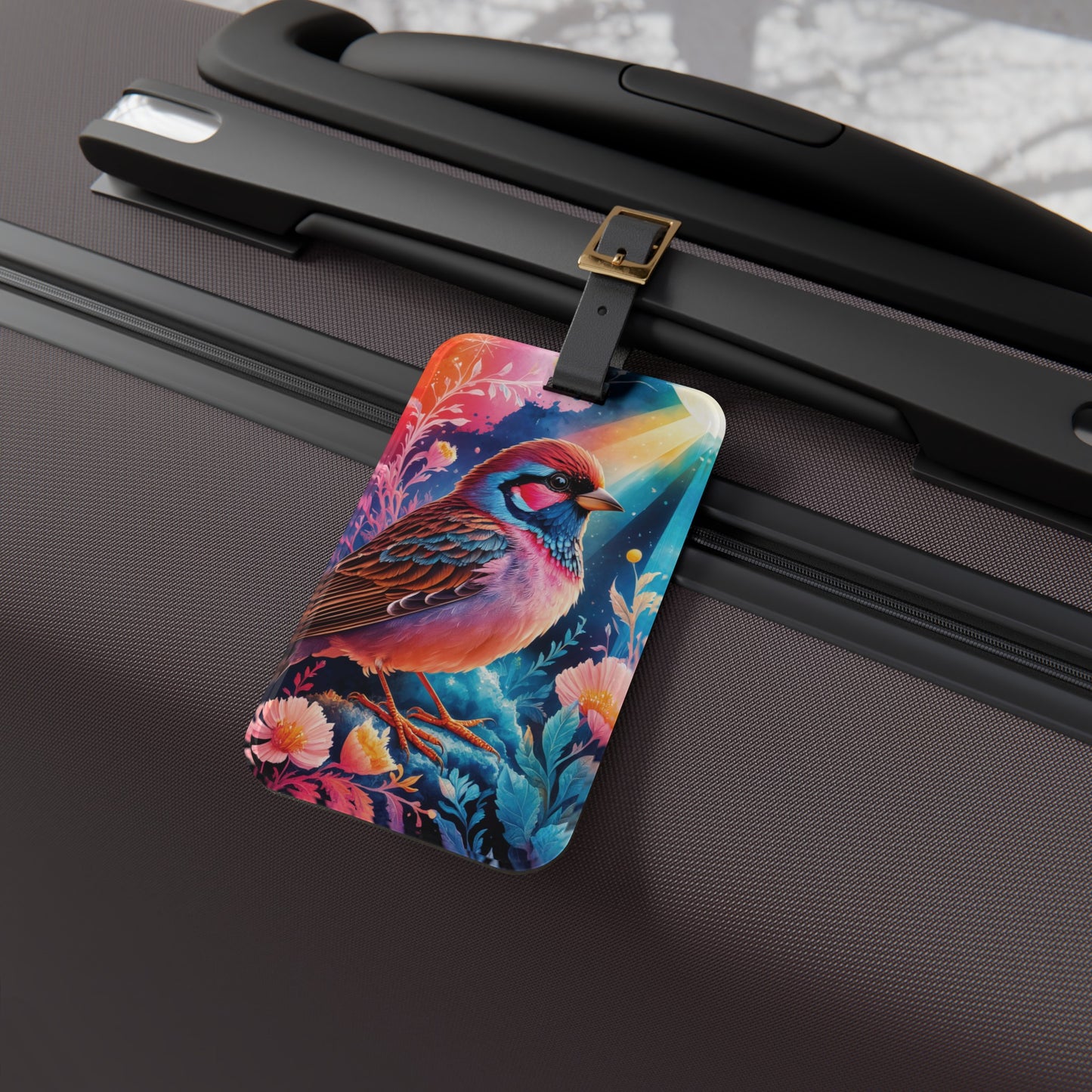 Color Me Chirpy - Luggage Tag