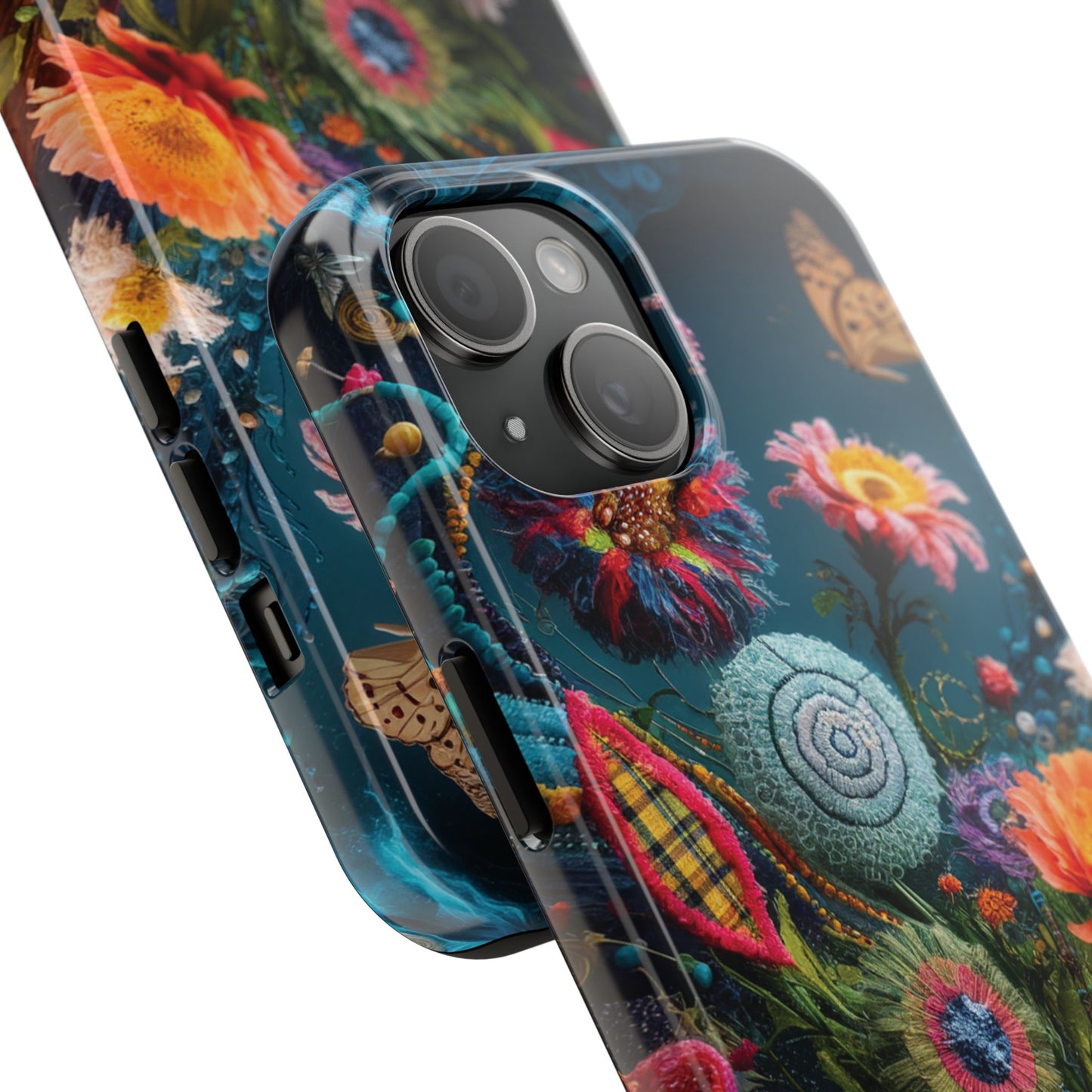Botanical Sewing Whimsy - Tough Phone Cases