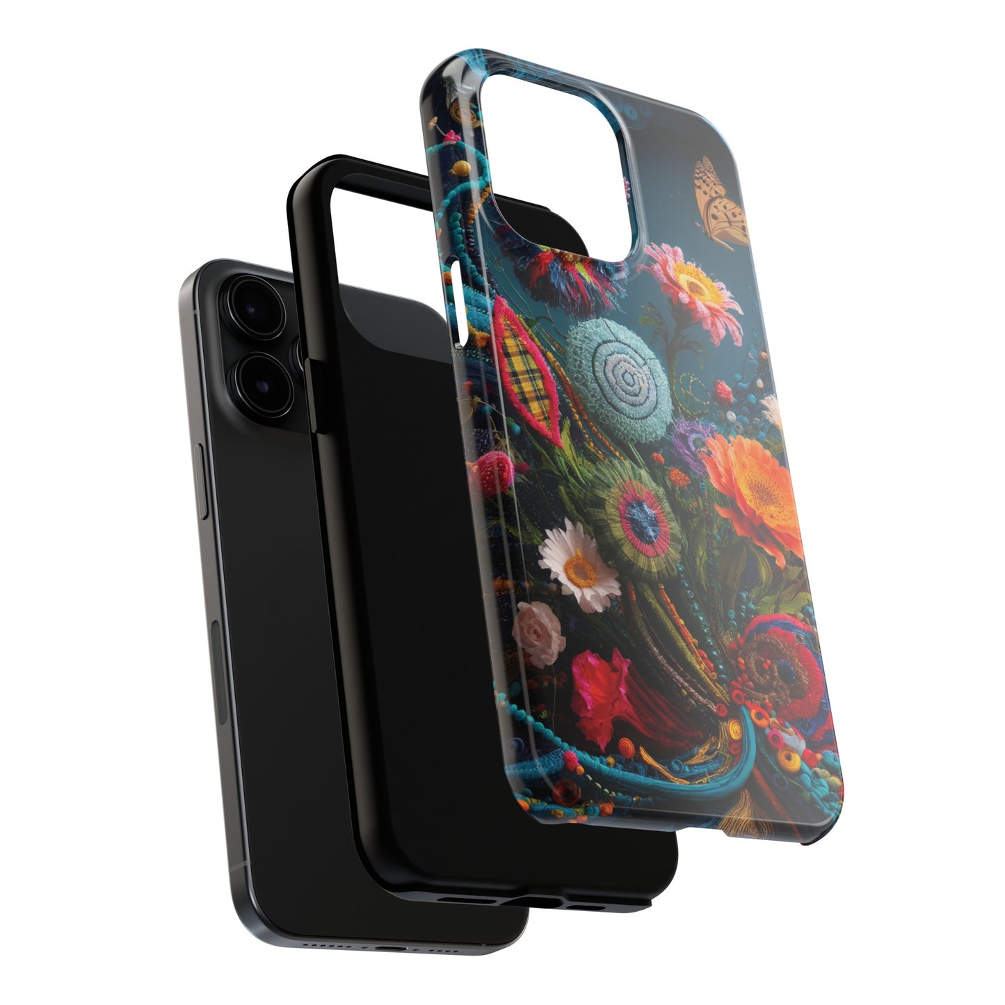Botanical Sewing Whimsy - Tough Phone Cases