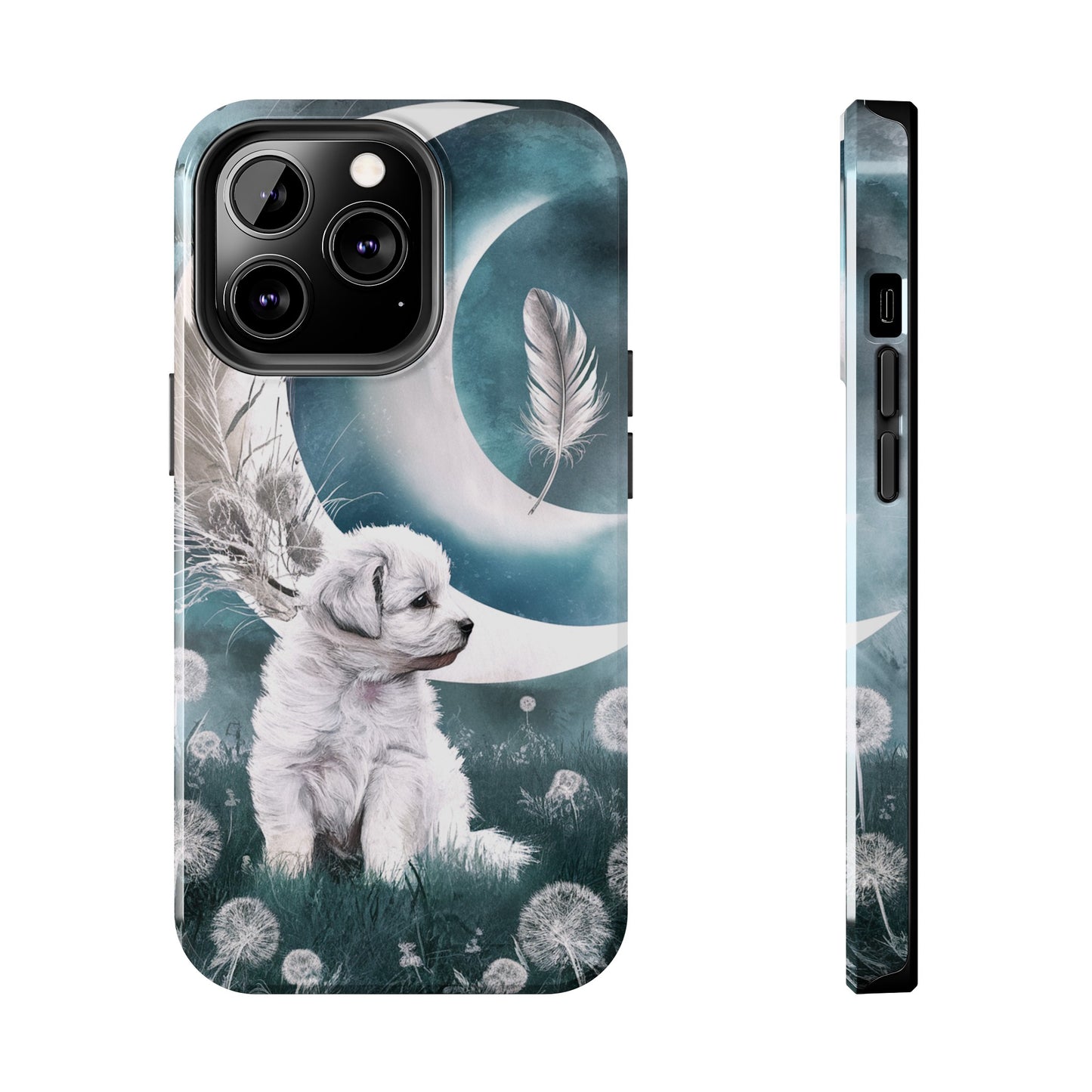 Enchanted Lunar Pup - Tough Phone Cases