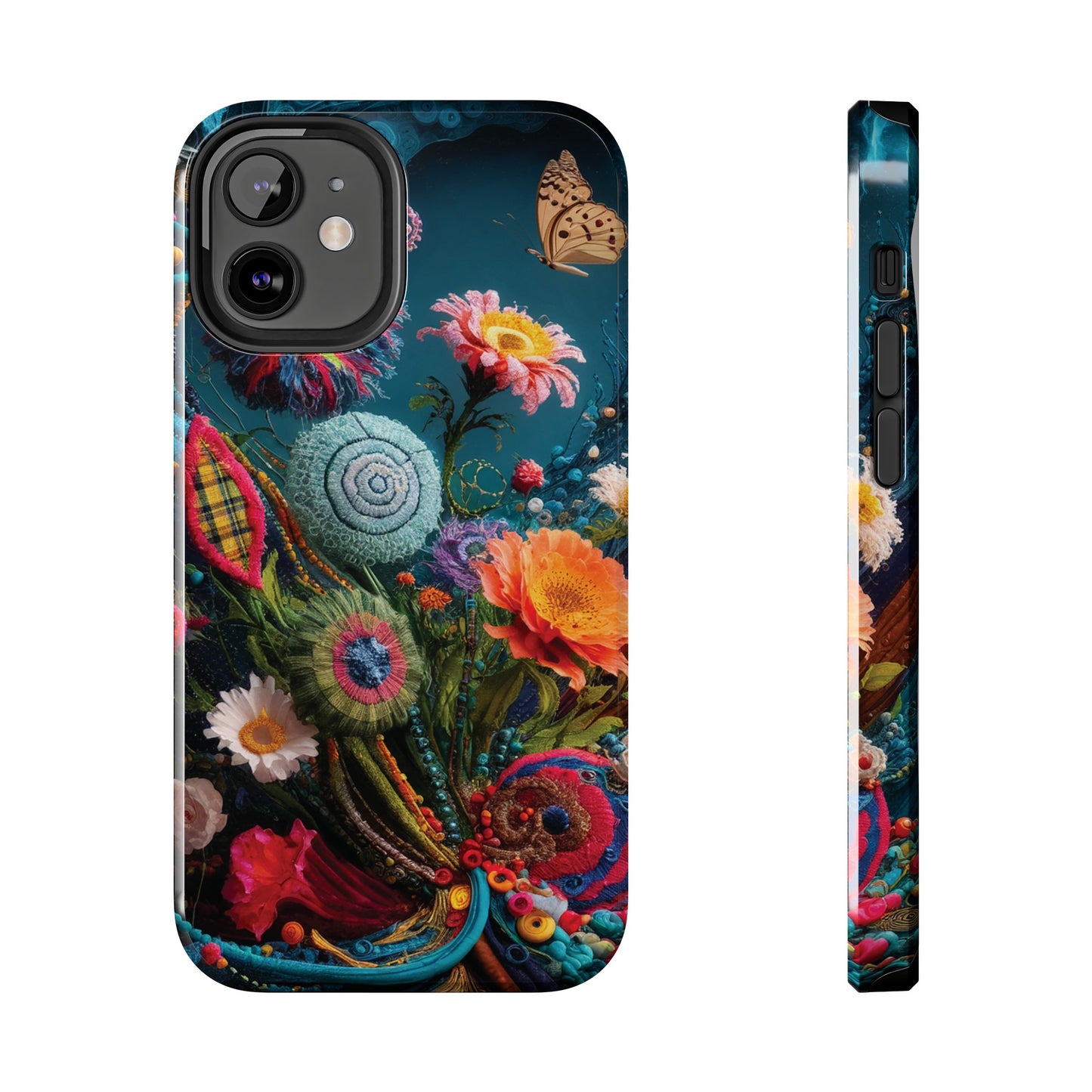 Botanical Sewing Whimsy - Tough Phone Cases