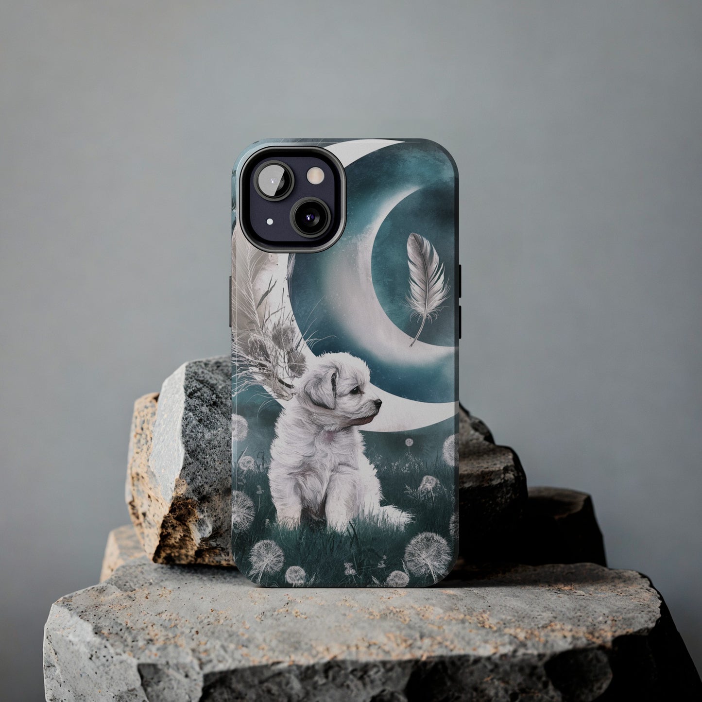 Enchanted Lunar Pup - Tough Phone Cases