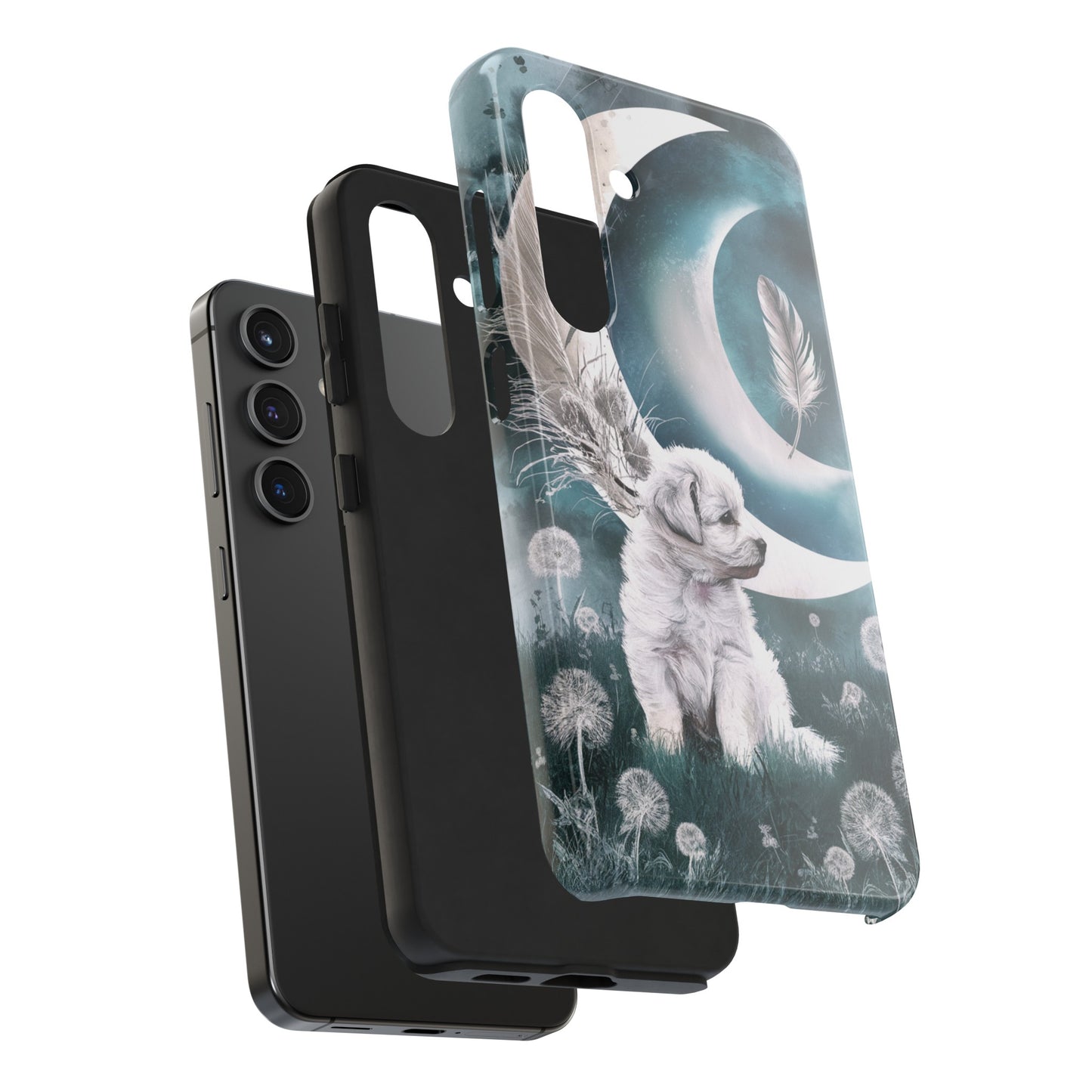 Enchanted Lunar Pup - Tough Phone Cases