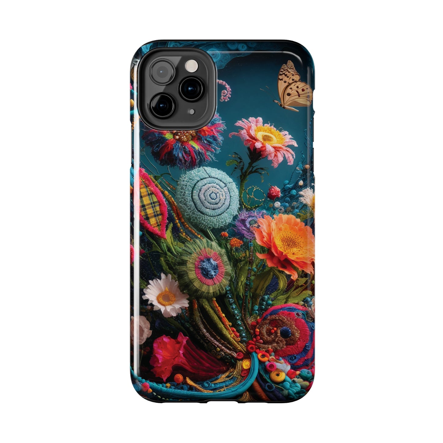 Botanical Sewing Whimsy - Tough Phone Cases