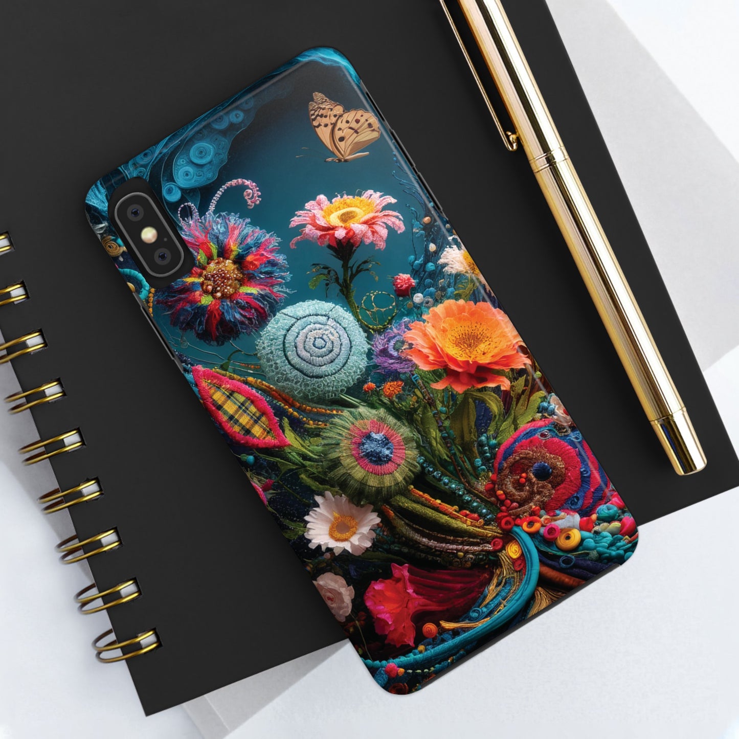 Botanical Sewing Whimsy - Tough Phone Cases