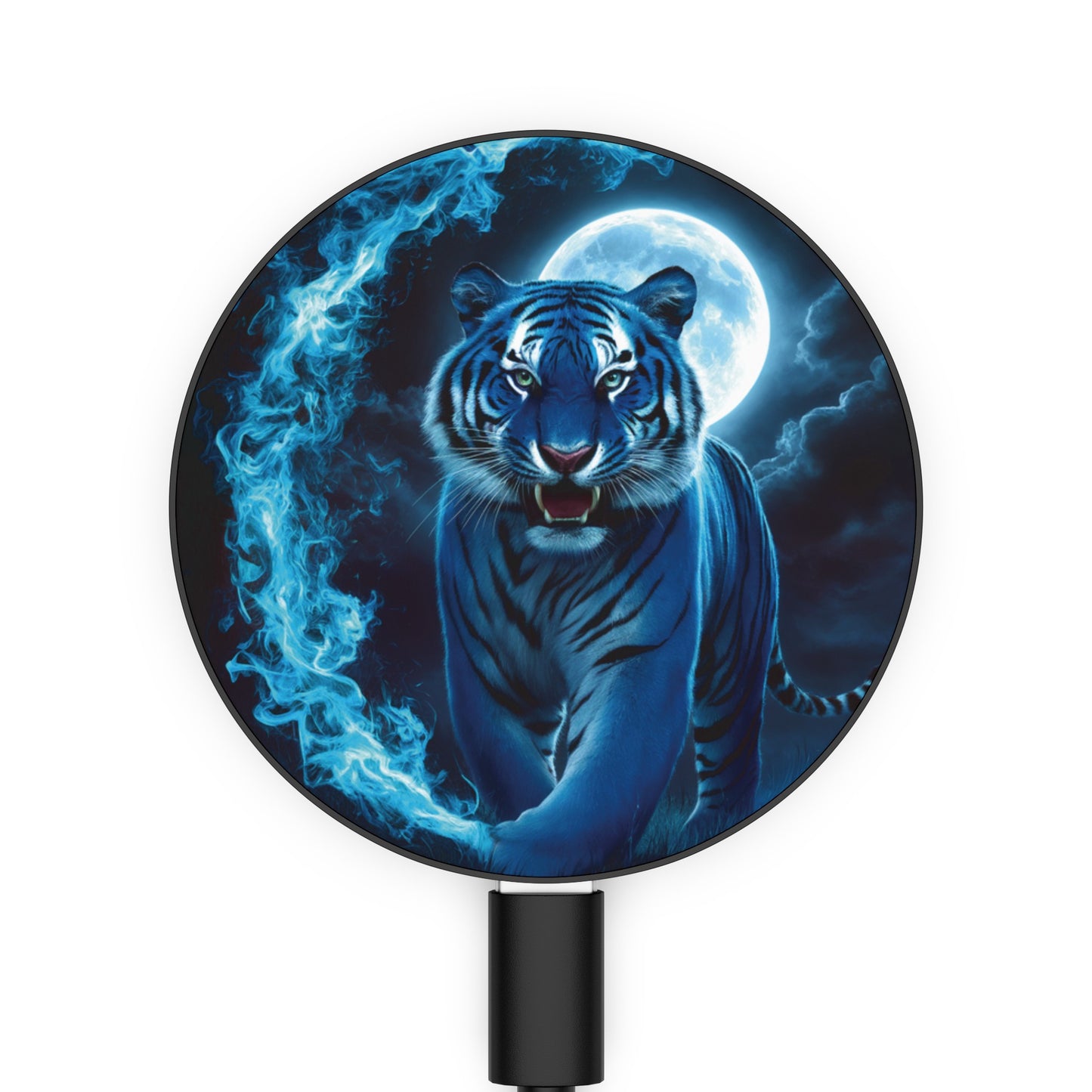 Midnight Azure Tiger - Magnetic Induction Charger
