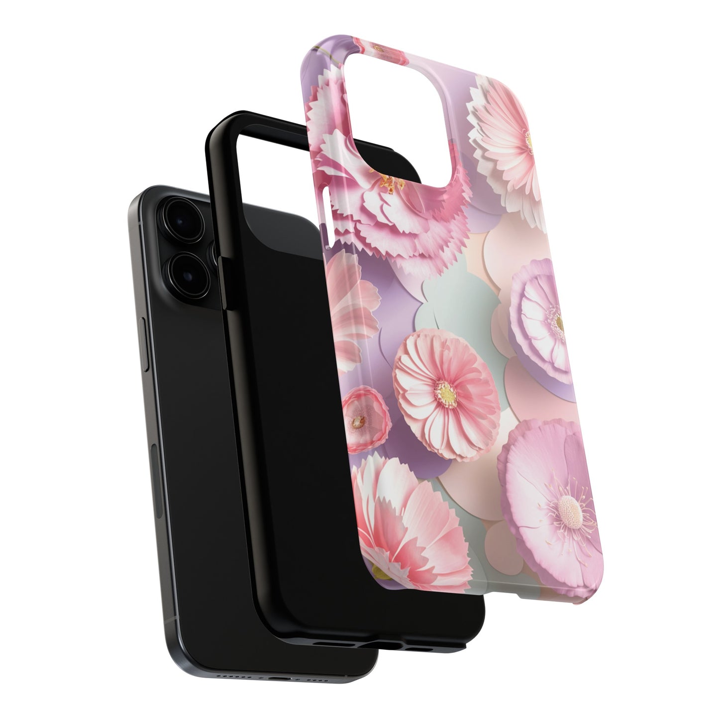 Pastel Floral Dream - Tough Phone Cases