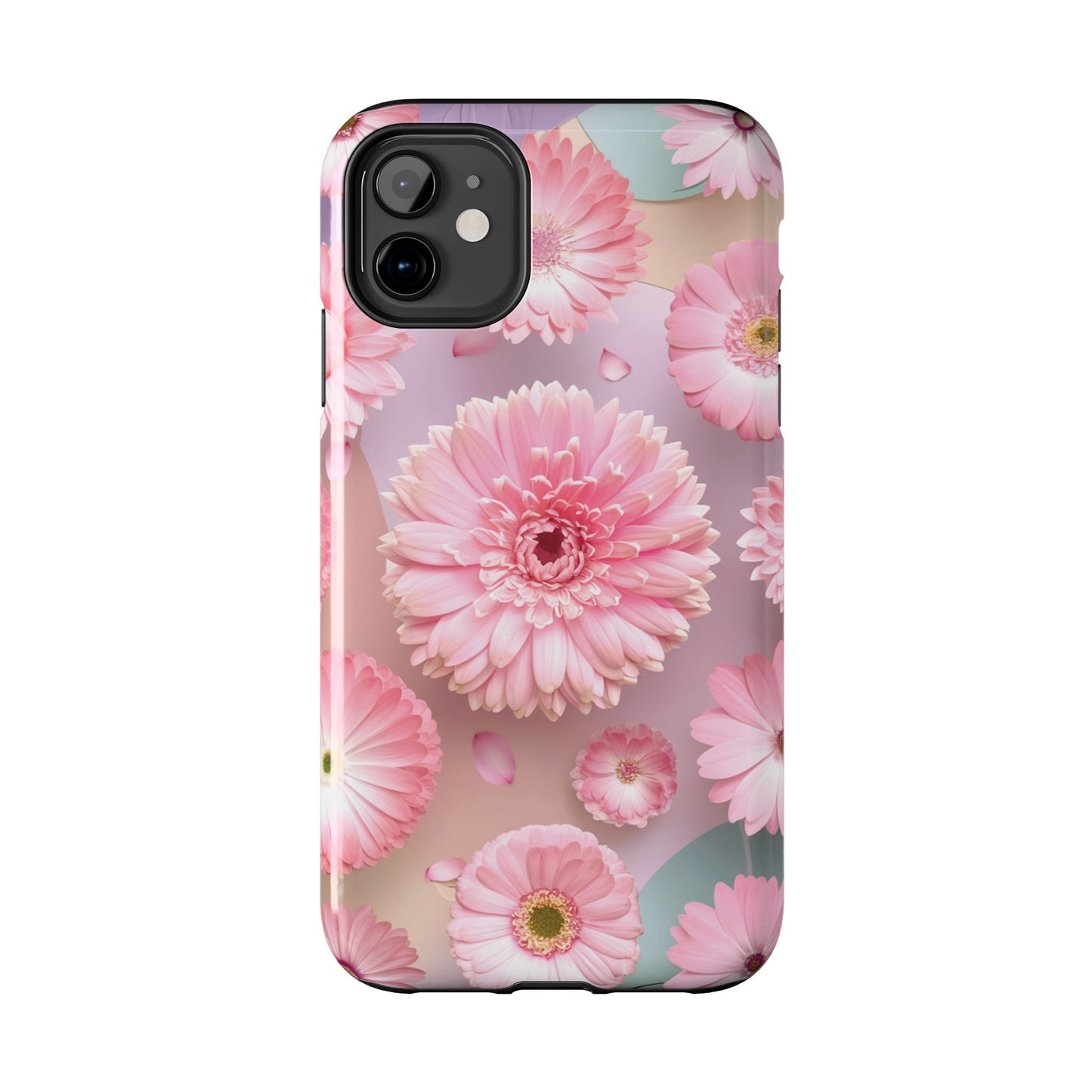 Pink Floral Bliss - Tough Phone Cases