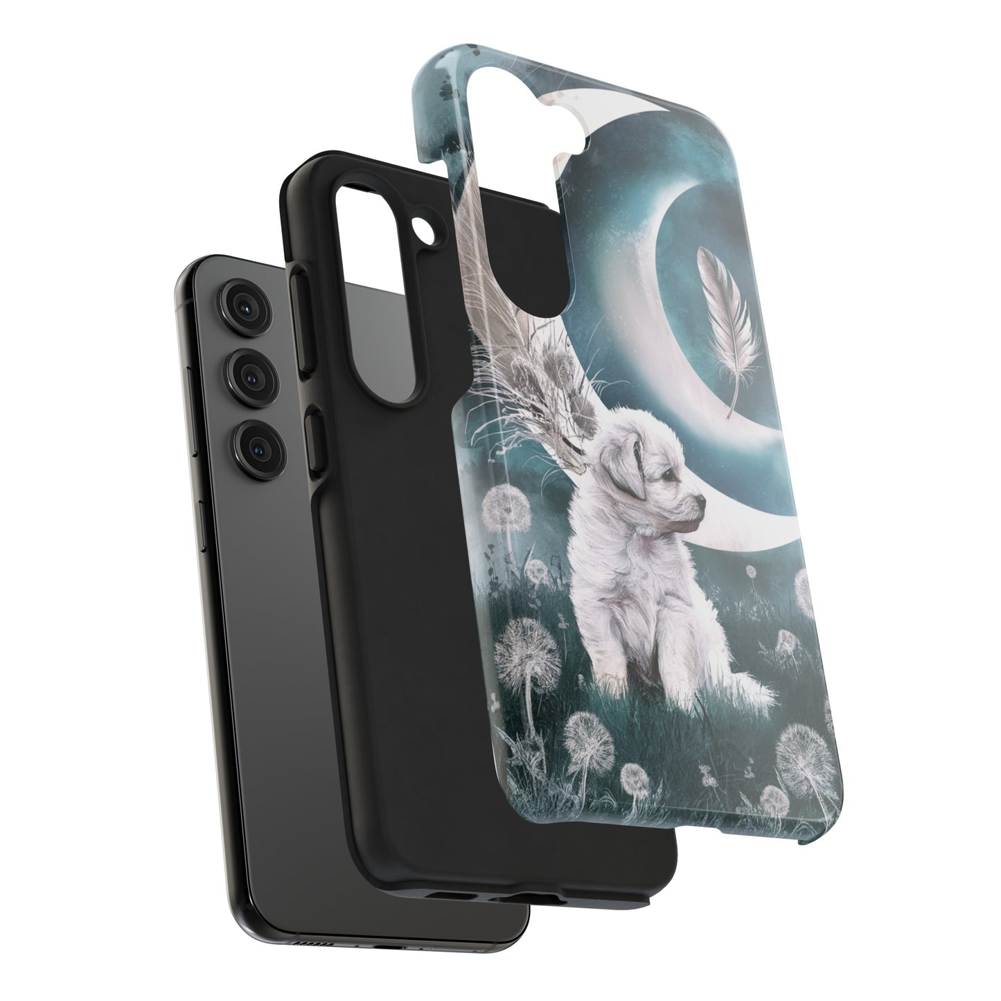 Enchanted Lunar Pup - Tough Phone Cases