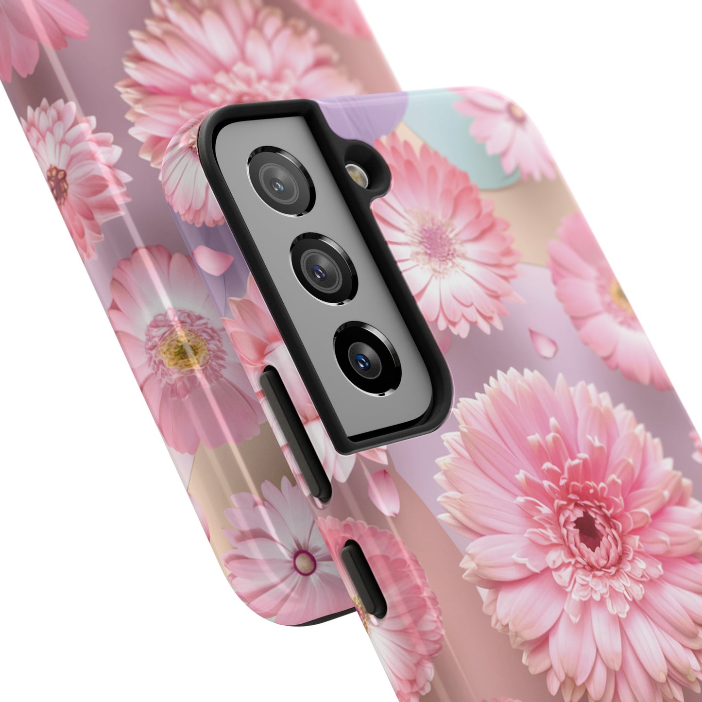 Pink Floral Bliss - Tough Phone Cases