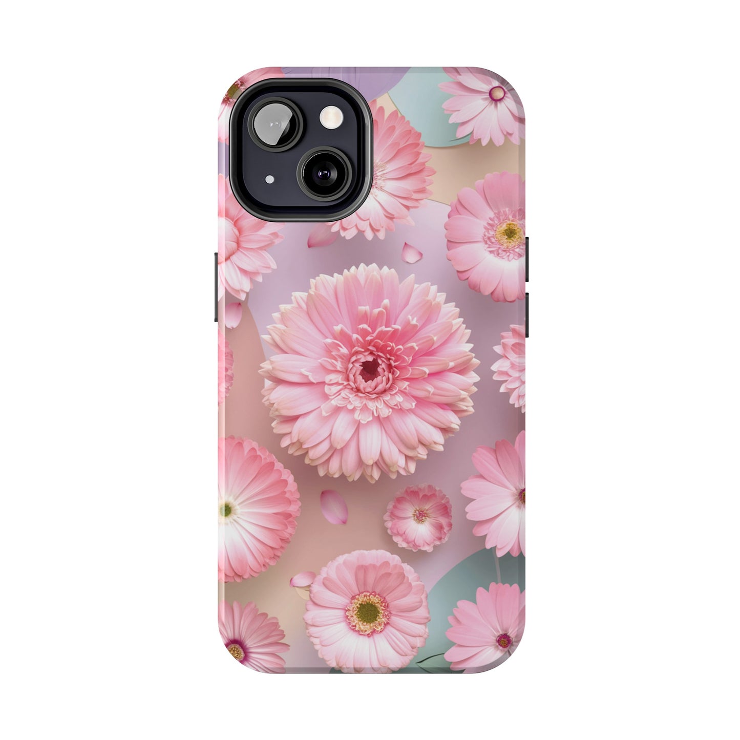 Pink Floral Bliss - Tough Phone Cases