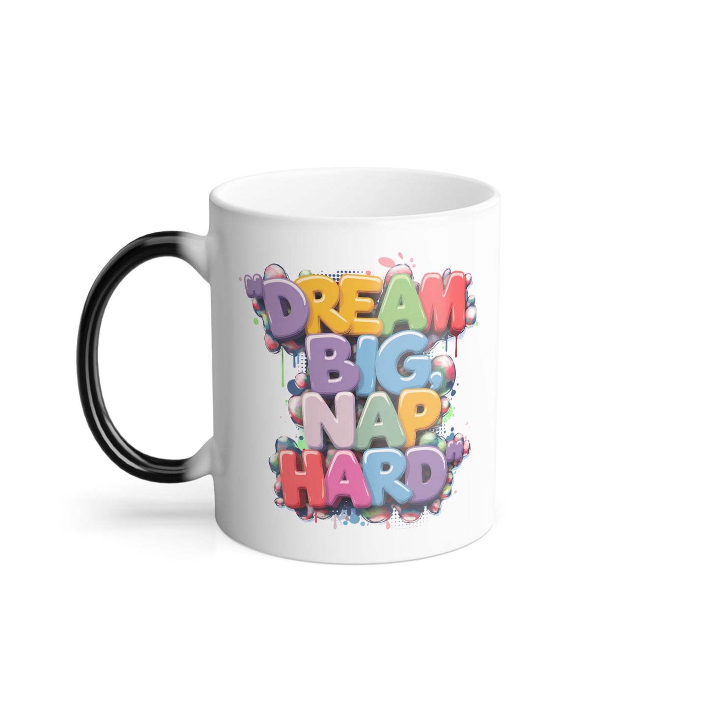 Dream Big Nap Hard - Color Morphing Mug, 11oz
