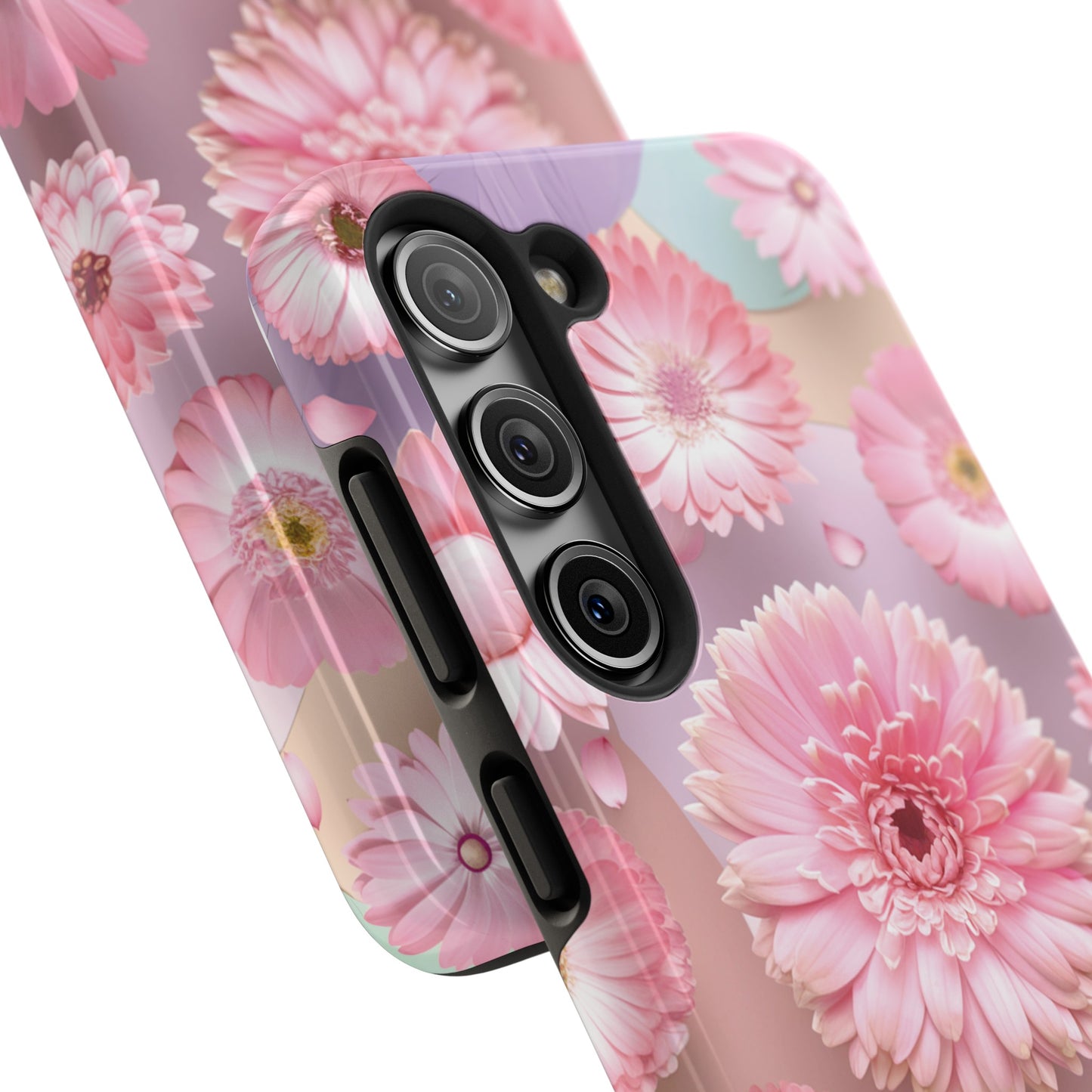Pink Floral Bliss - Tough Phone Cases