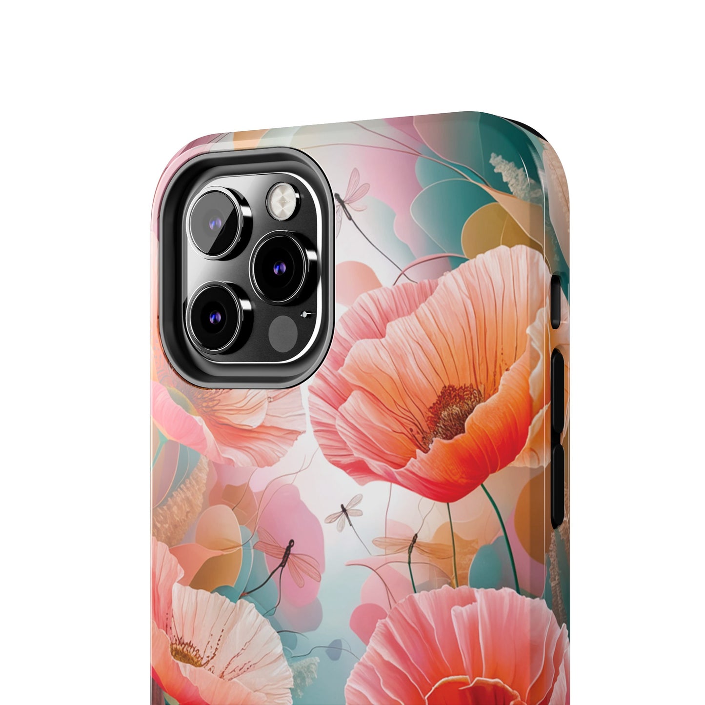 Whimsical Wings and Petal Whispers - Tough Phone Cases