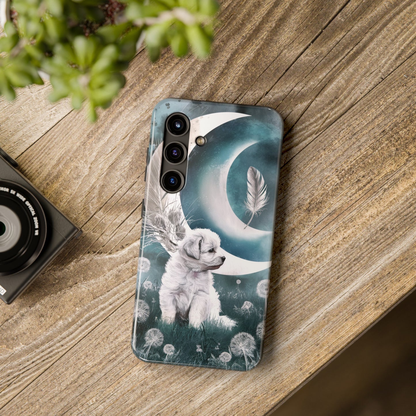 Enchanted Lunar Pup - Tough Phone Cases