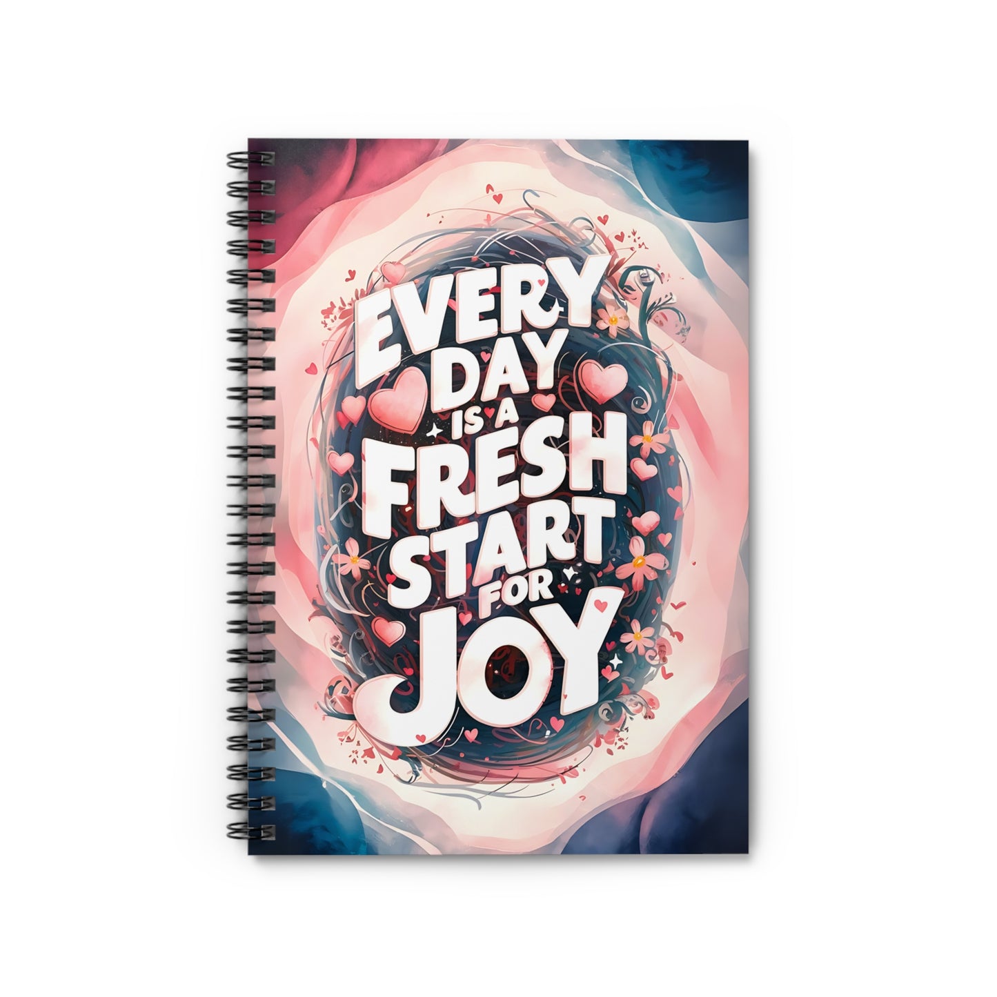 Everyday is a Fresh Stary for Joy Spiral Notebook - Ruled Line