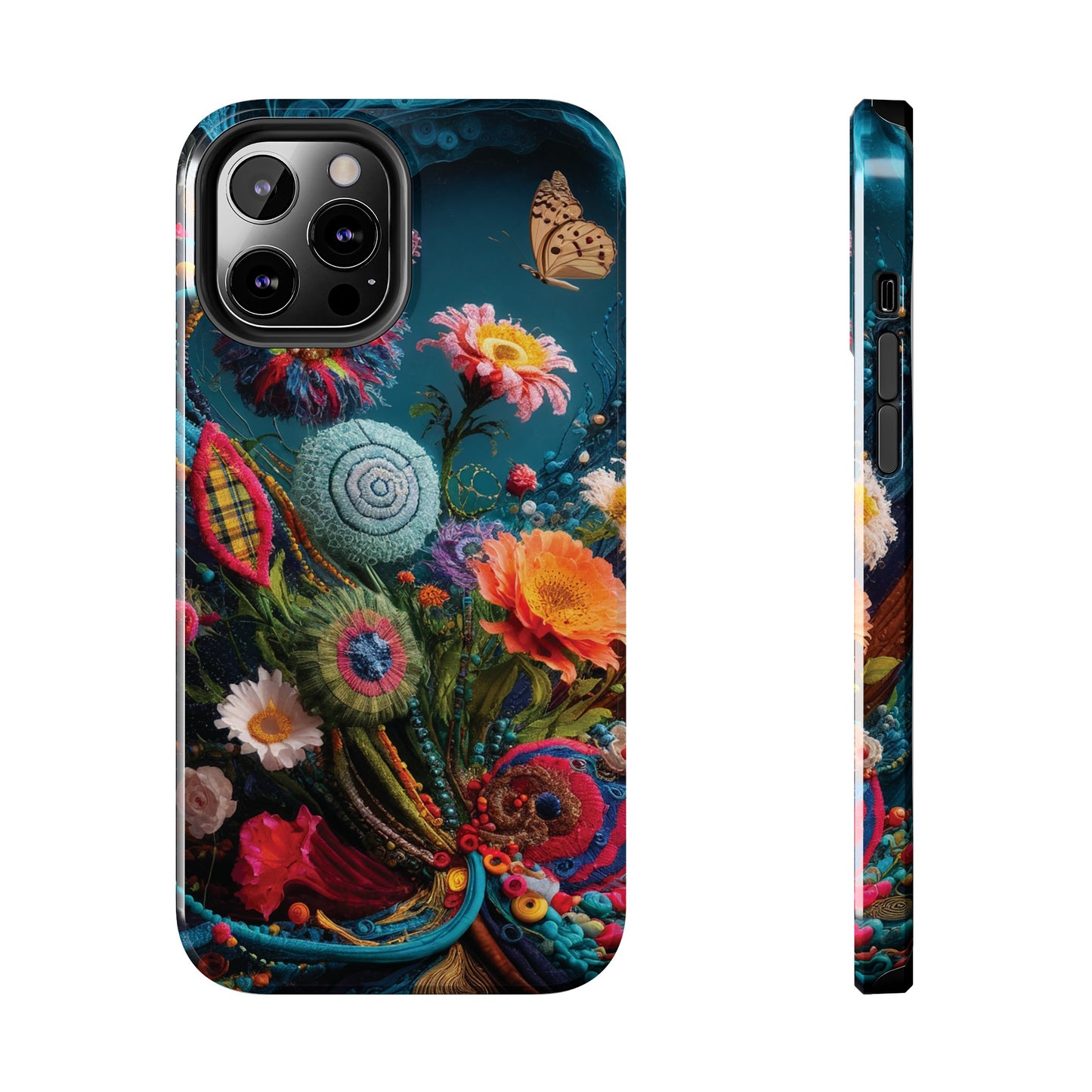 Botanical Sewing Whimsy - Tough Phone Cases