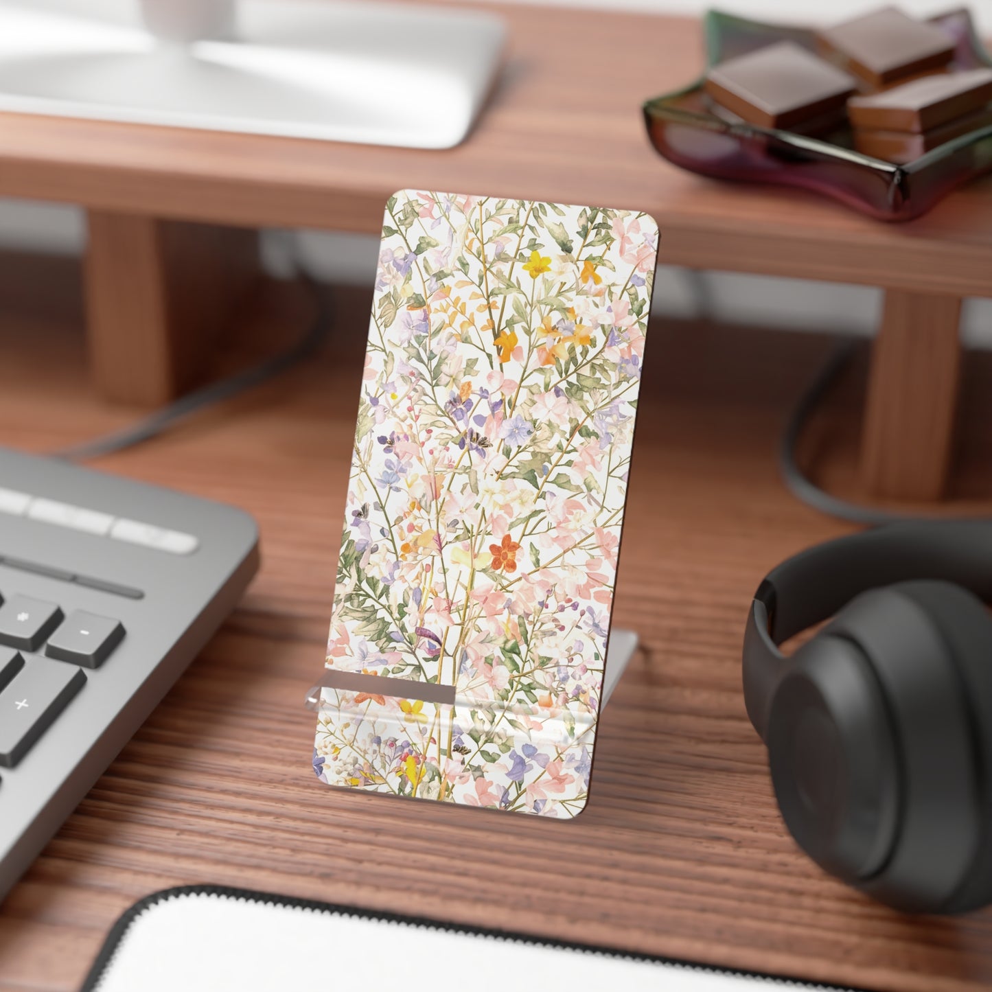 Pastel Bloom Serenity - Display Stand for Smartphones
