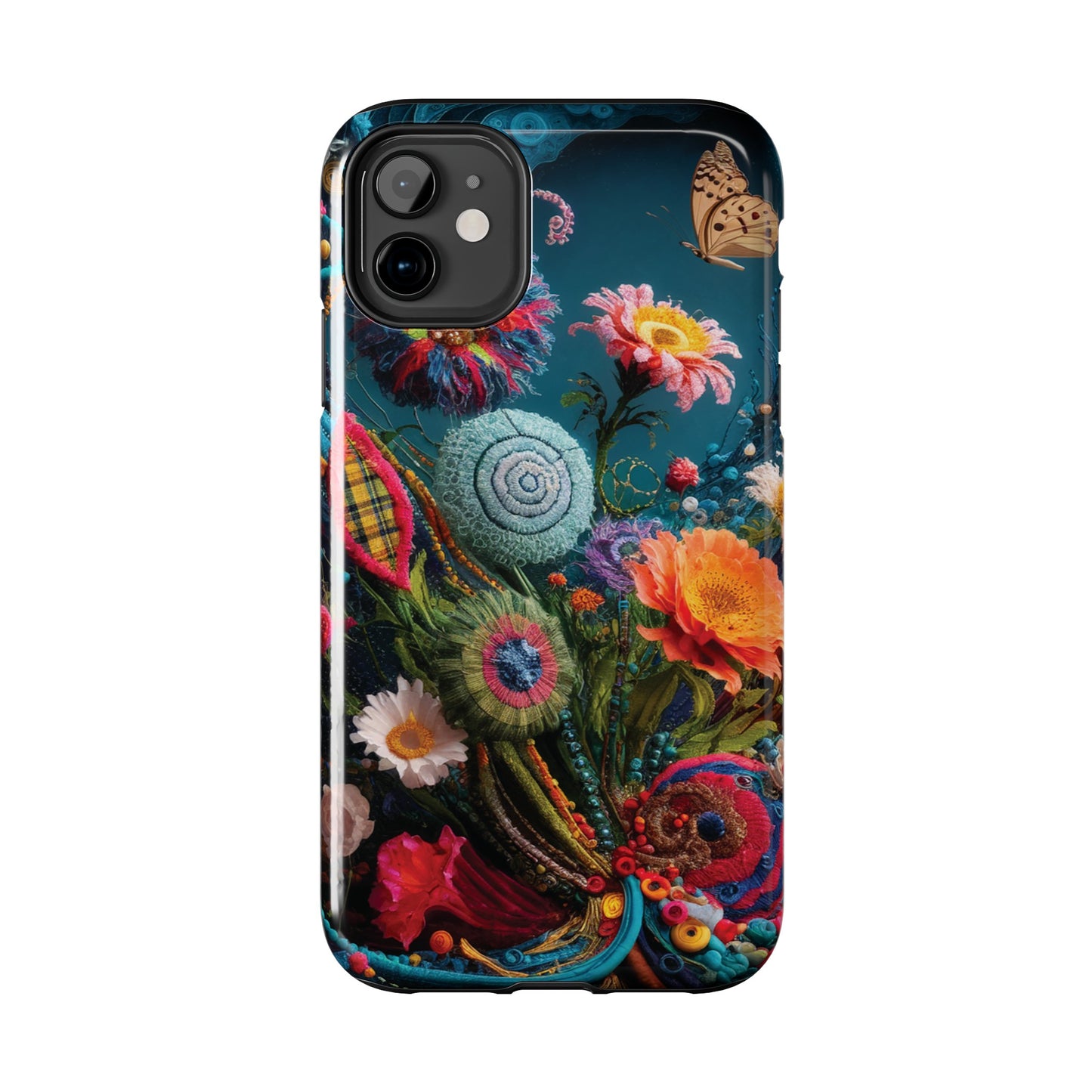 Botanical Sewing Whimsy - Tough Phone Cases