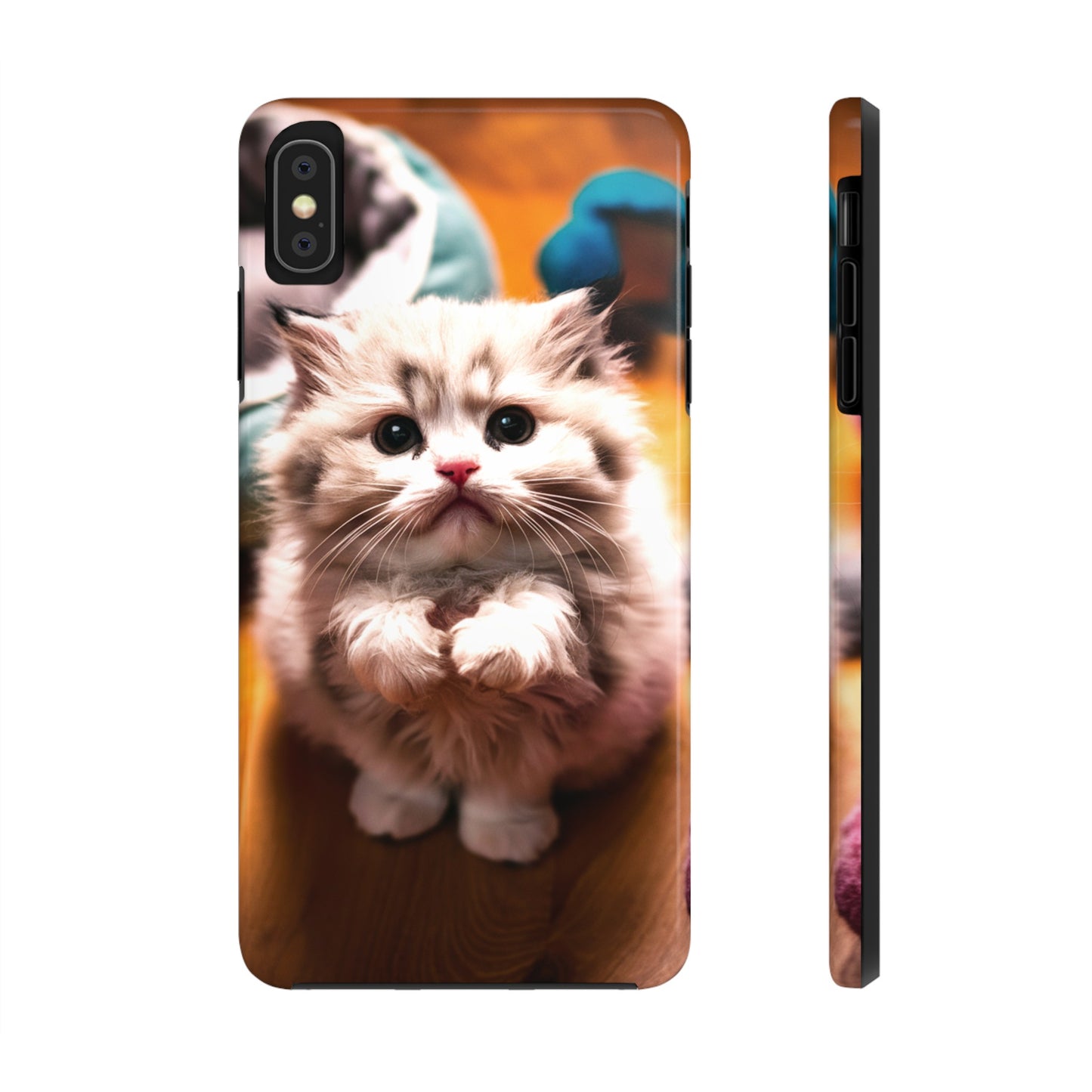 Purrfect Plea - Tough Phone Cases