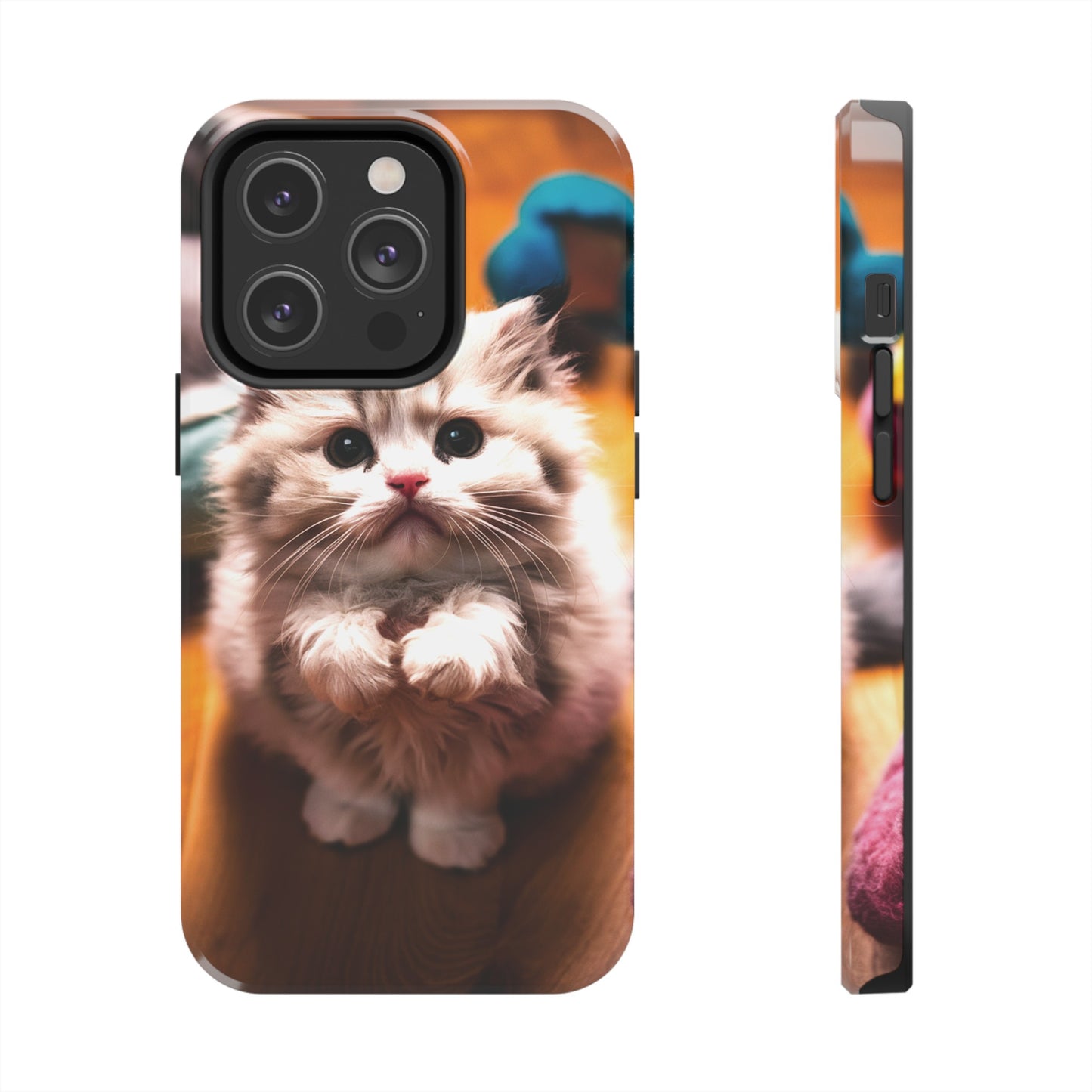 Purrfect Plea - Tough Phone Cases
