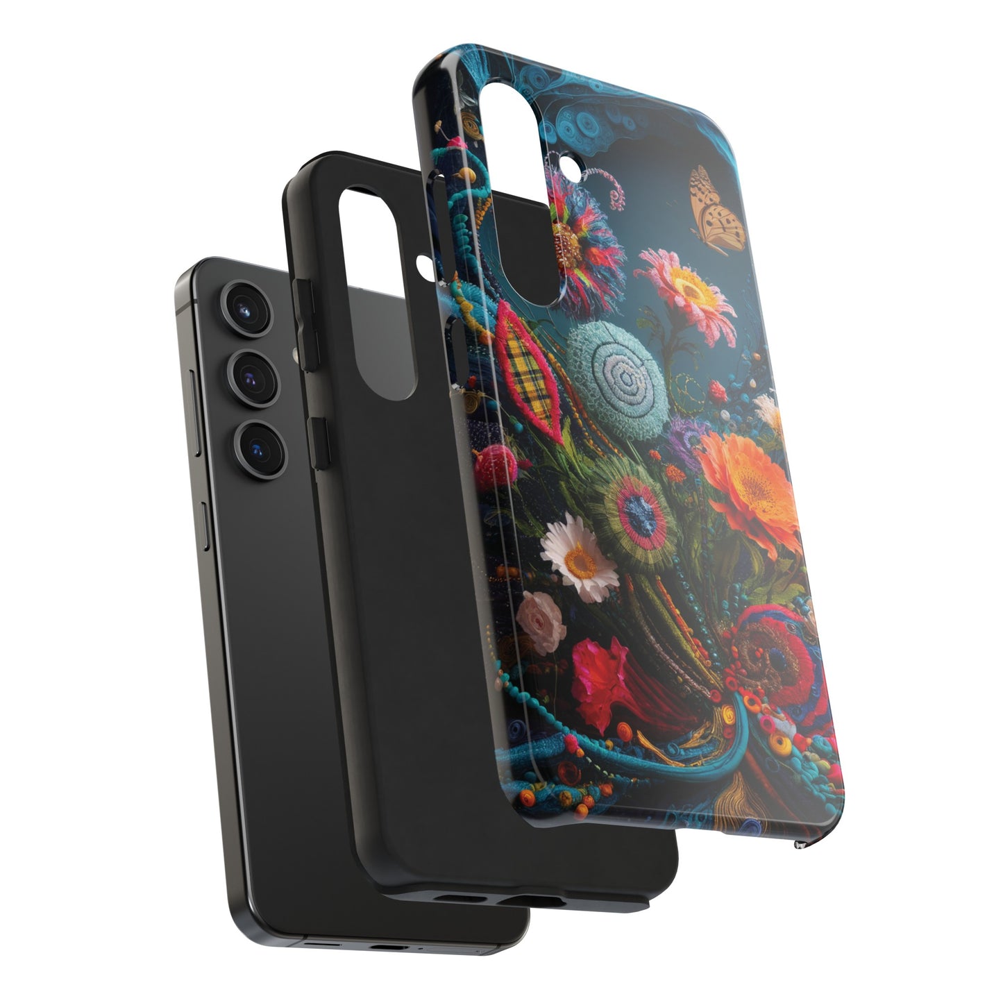 Botanical Sewing Whimsy - Tough Phone Cases