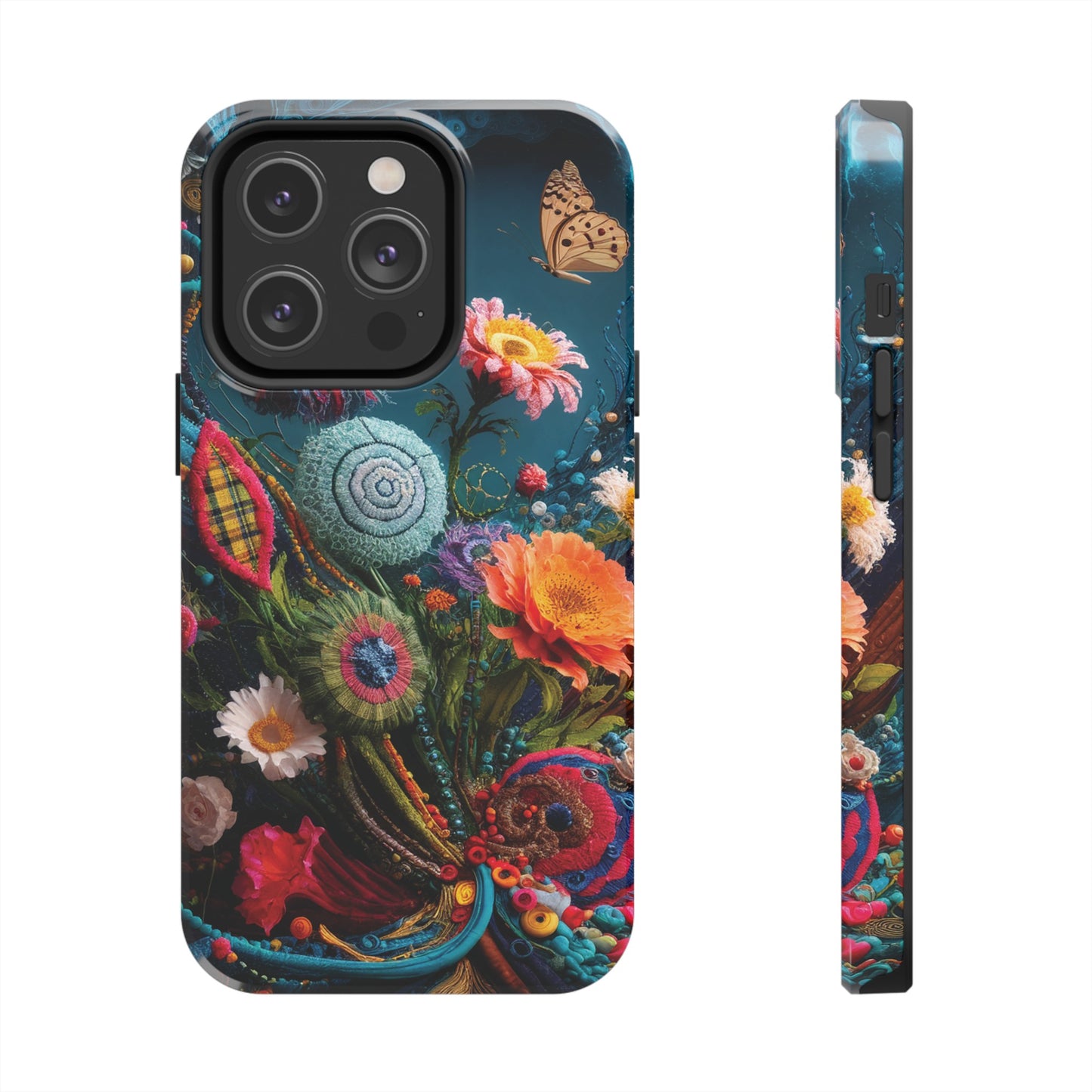 Botanical Sewing Whimsy - Tough Phone Cases