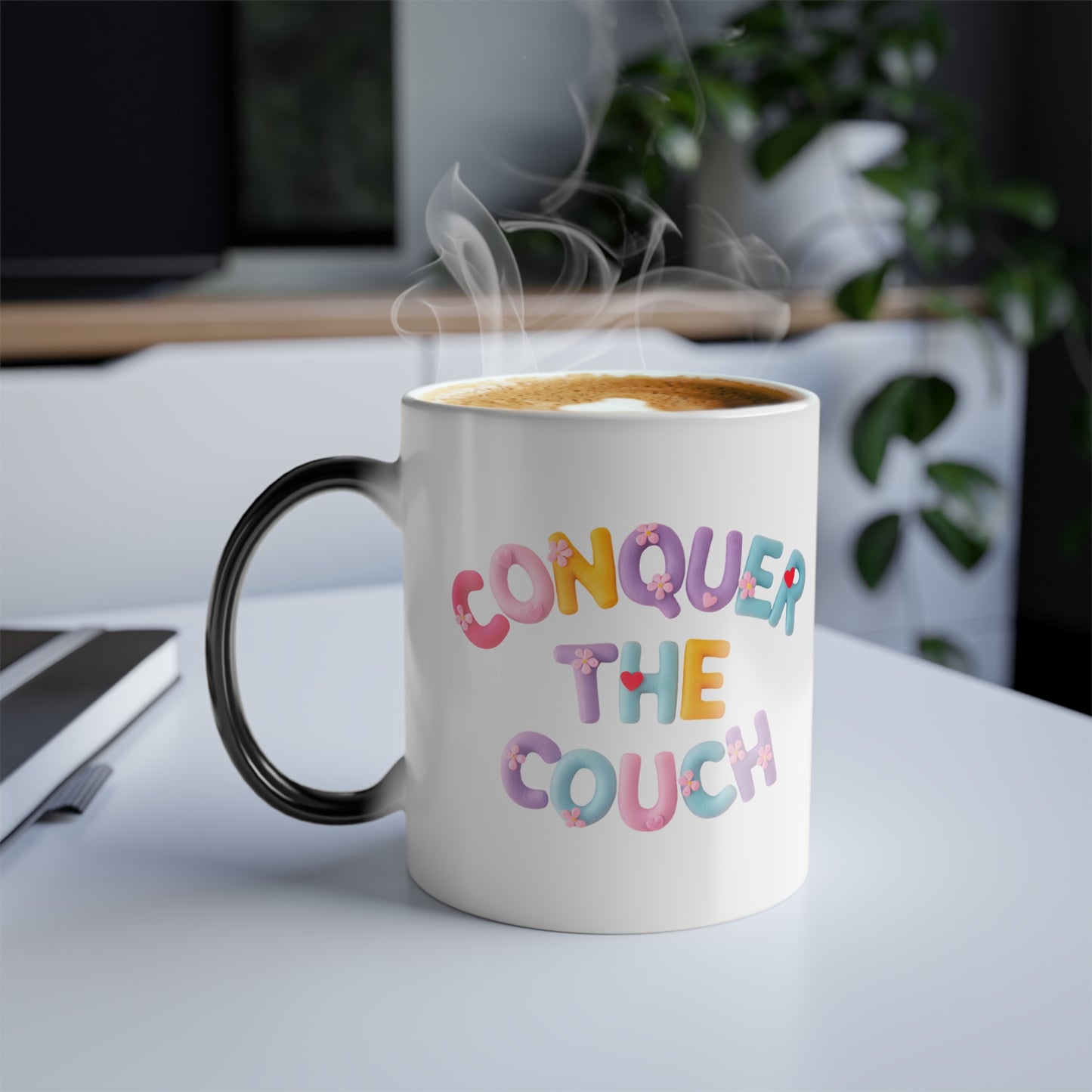 Conquer the Couch - Color Morphing Mug, 11oz