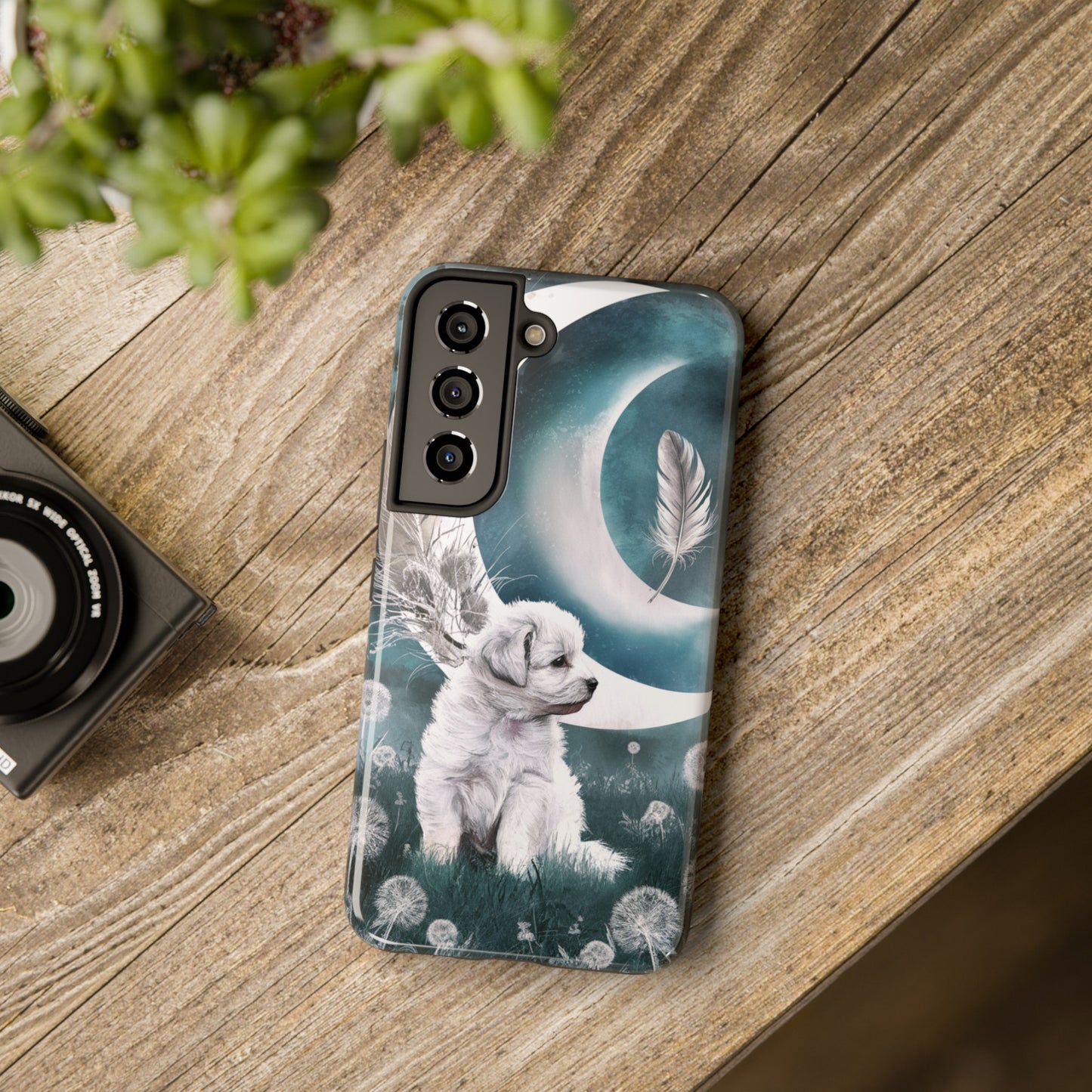 Enchanted Lunar Pup - Tough Phone Cases
