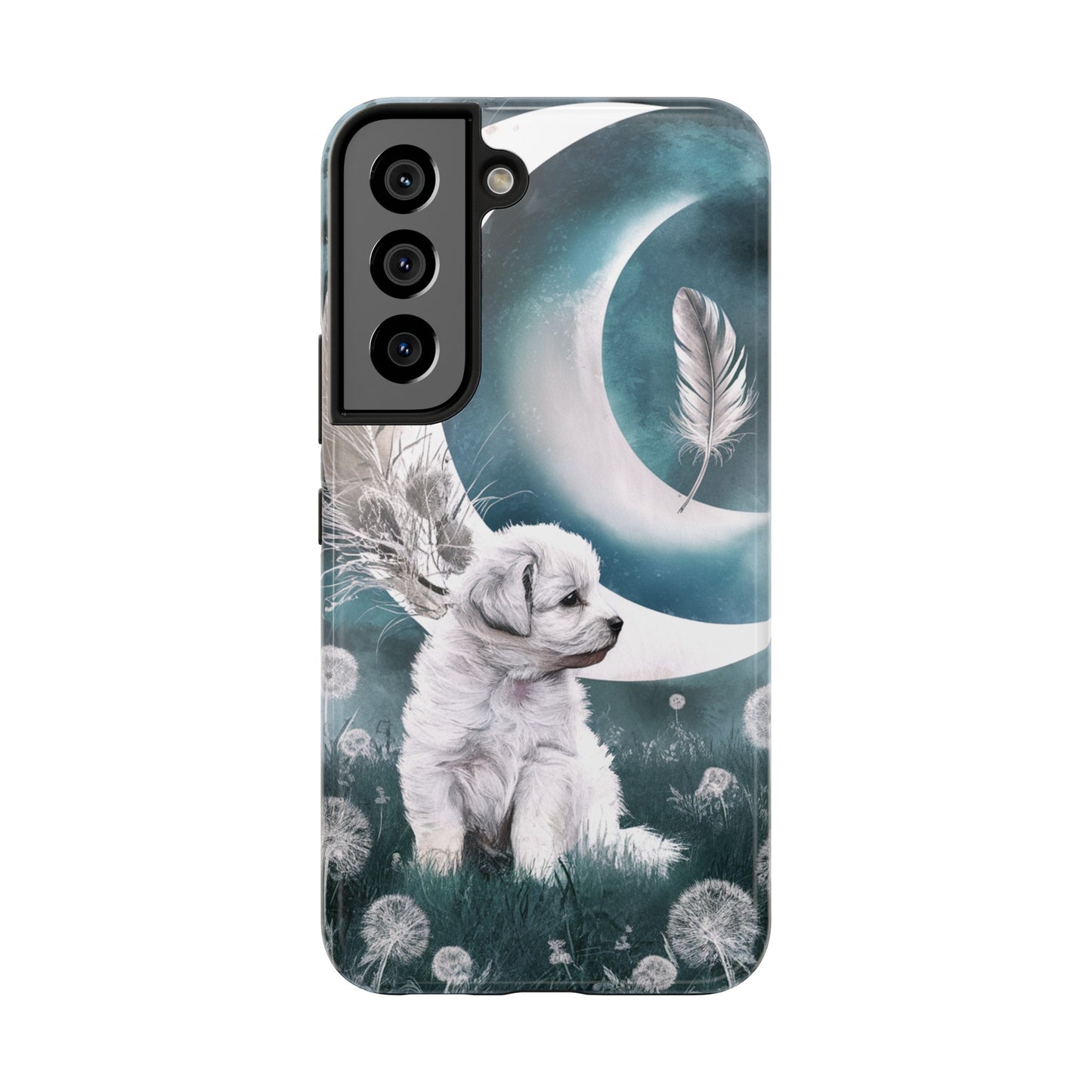 Enchanted Lunar Pup - Tough Phone Cases