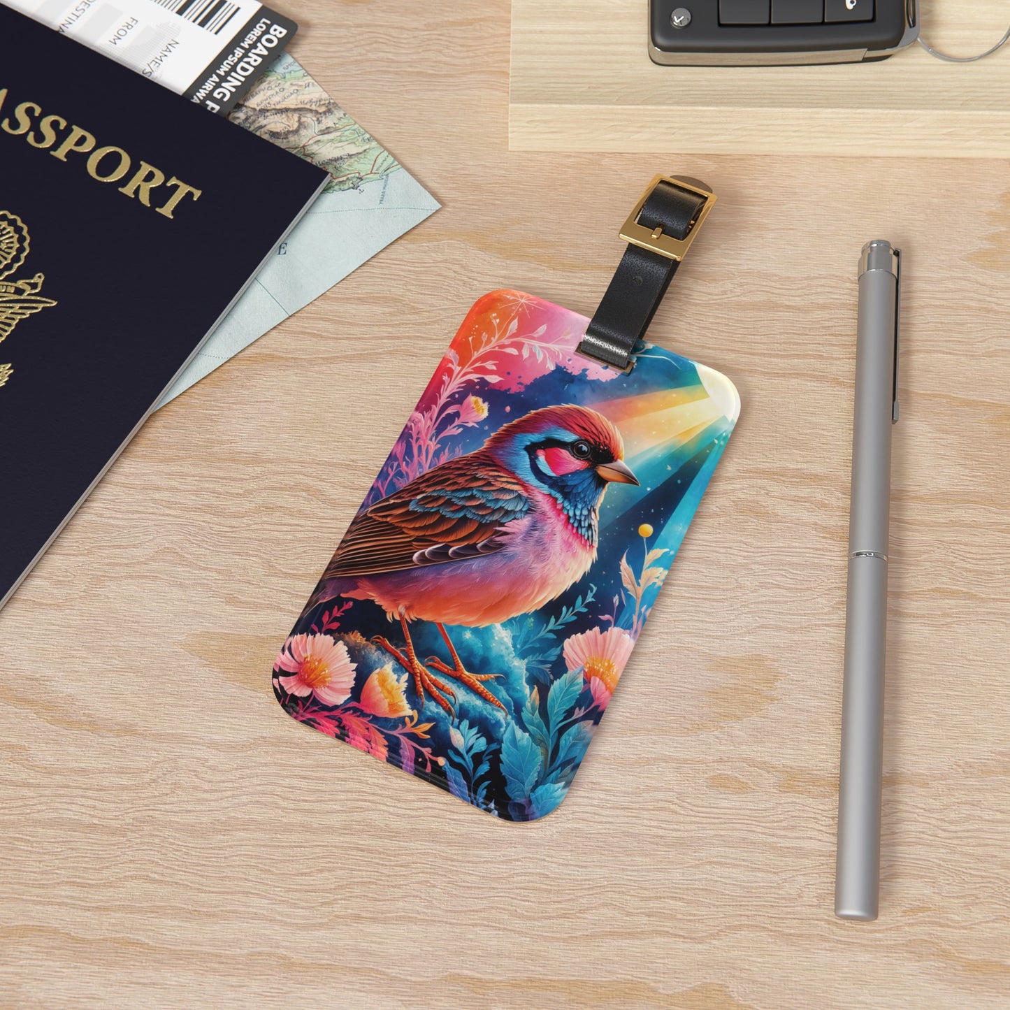 Color Me Chirpy - Luggage Tag