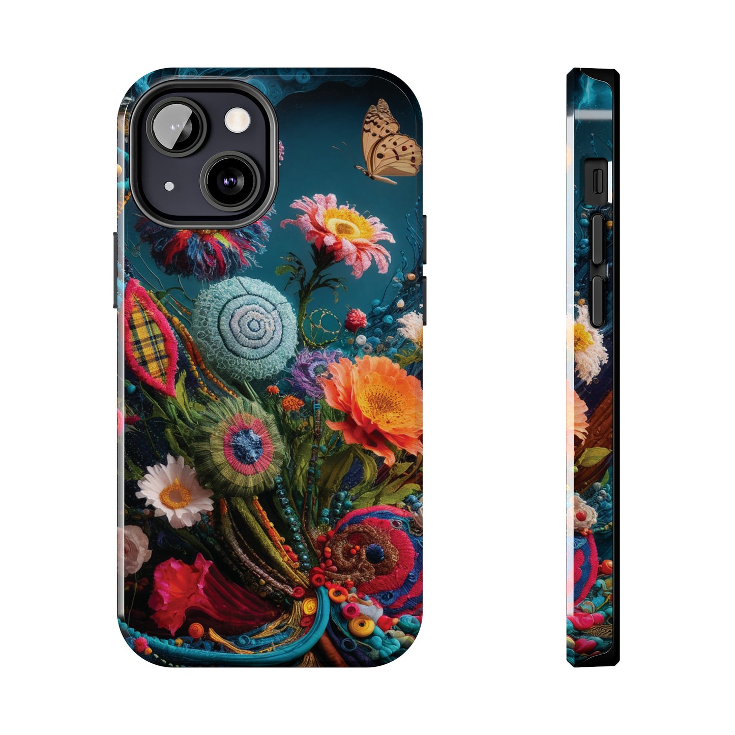 Botanical Sewing Whimsy - Tough Phone Cases