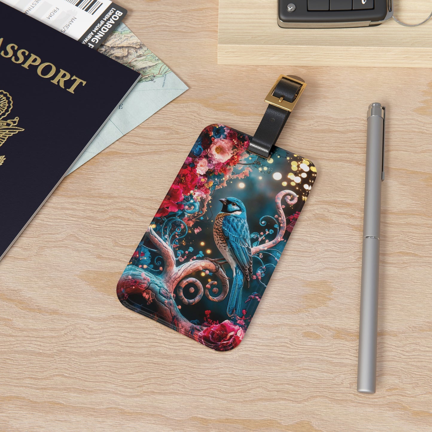 Iridescent Avian - Luggage Tag