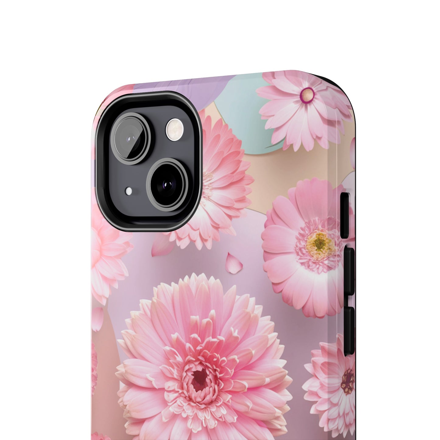 Pink Floral Bliss - Tough Phone Cases