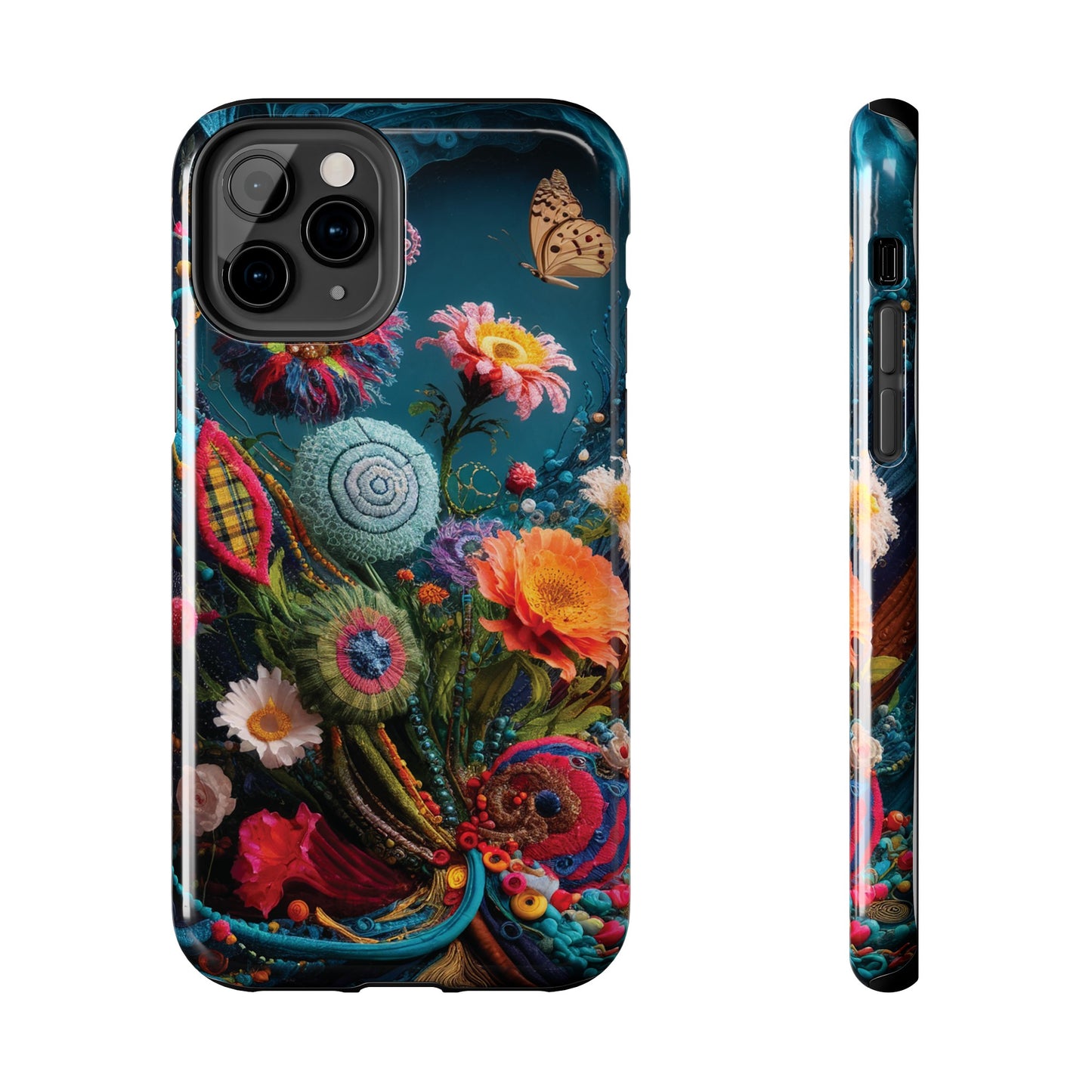 Botanical Sewing Whimsy - Tough Phone Cases