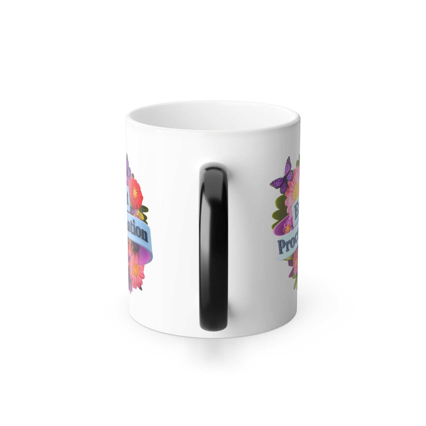 Excel at Procrastination - Color Morphing Mug, 11oz
