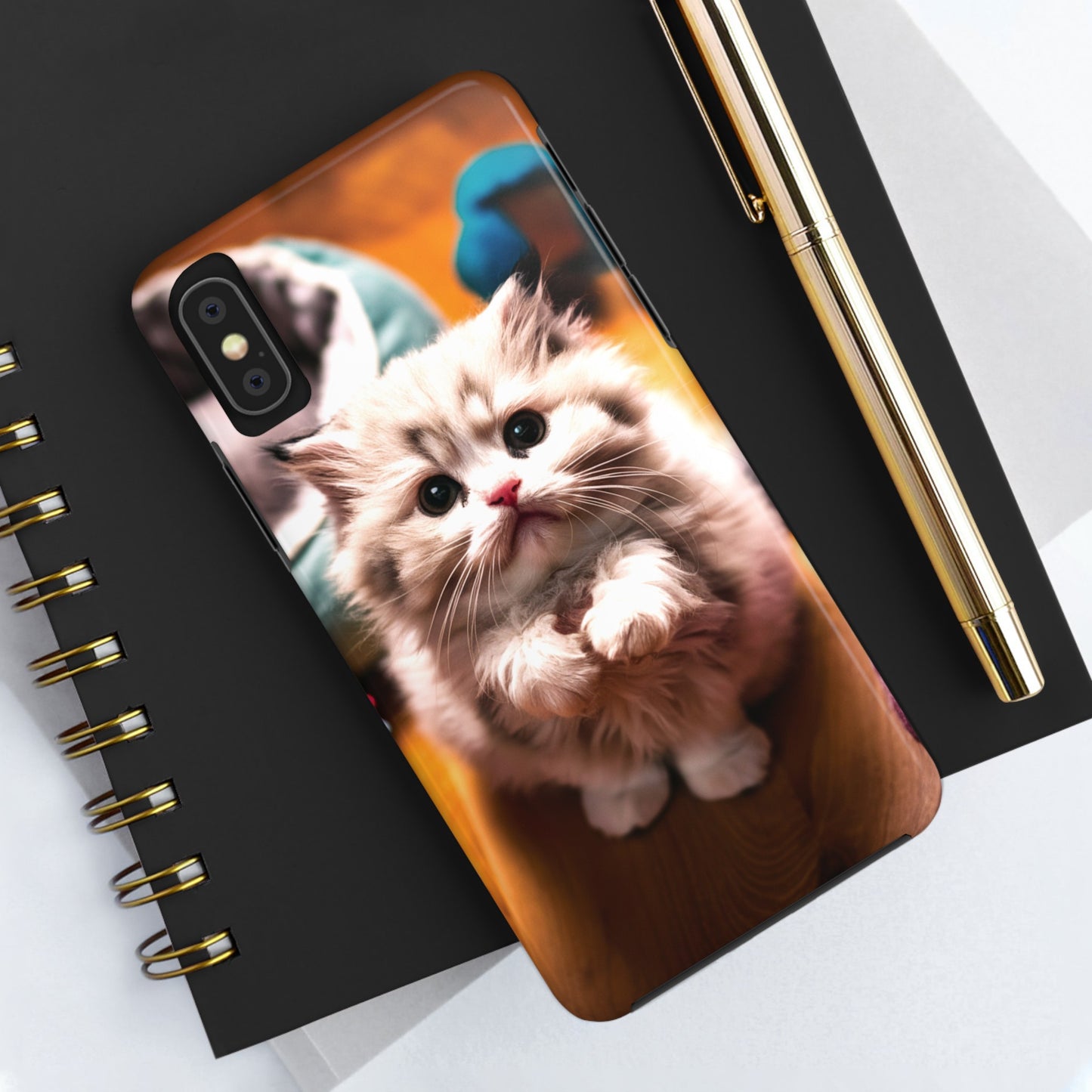 Purrfect Plea - Tough Phone Cases