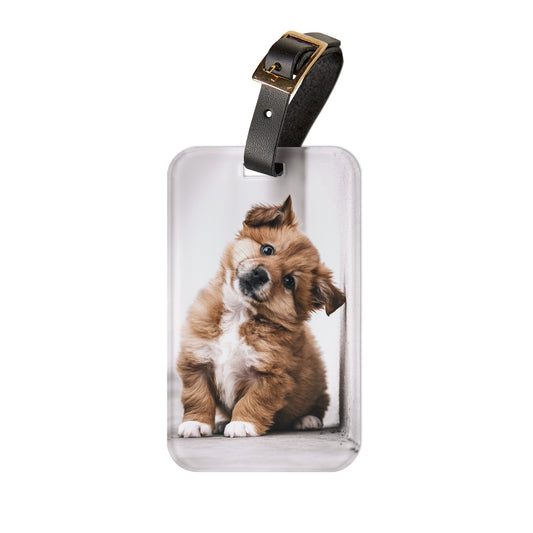 Tilted on One Side - Luggage Tag