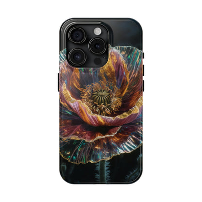 Ethereal Poppy Glow - Tough Phone Cases