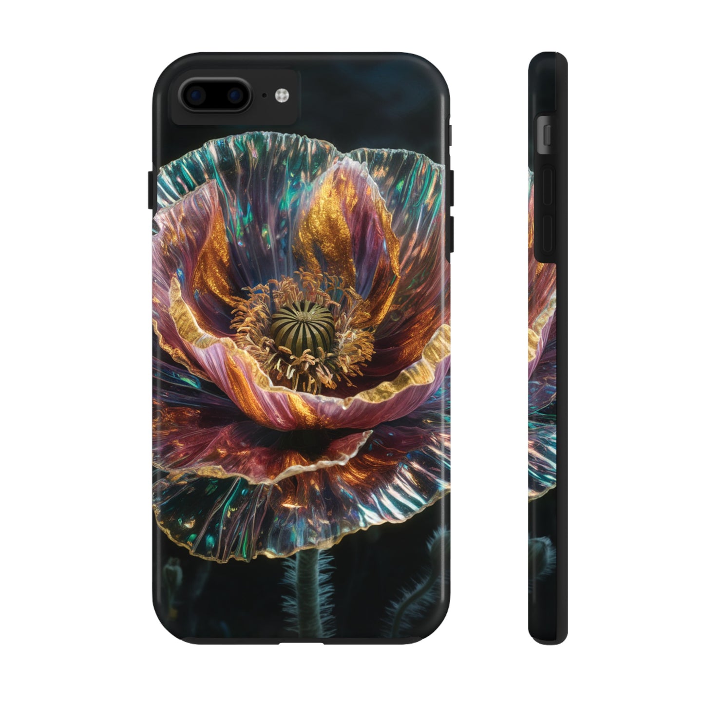 Ethereal Poppy Glow - Tough Phone Cases