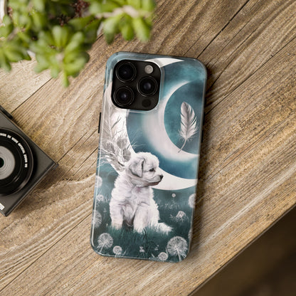 Enchanted Lunar Pup - Tough Phone Cases