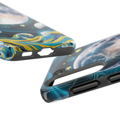 Full Moon Serenity - Tough Phone Cases