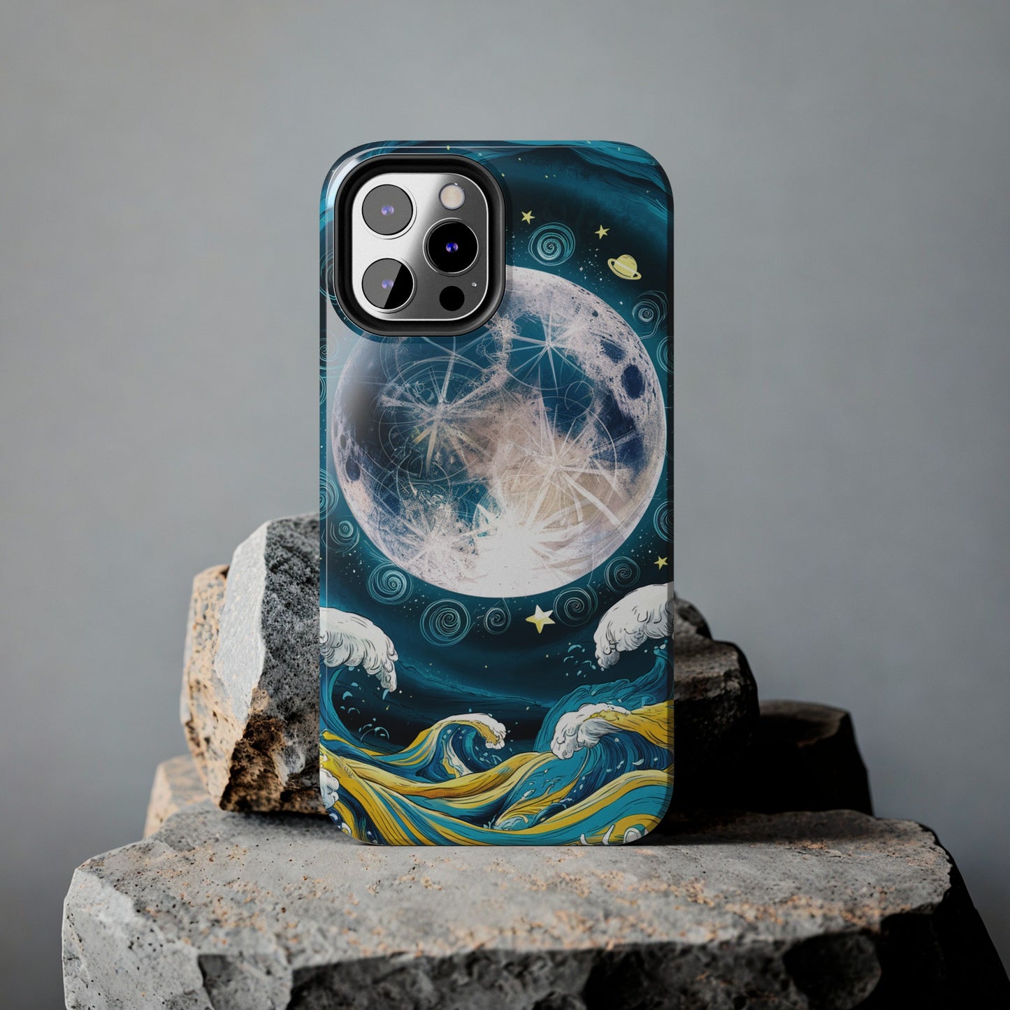 Full Moon Serenity - Tough Phone Cases