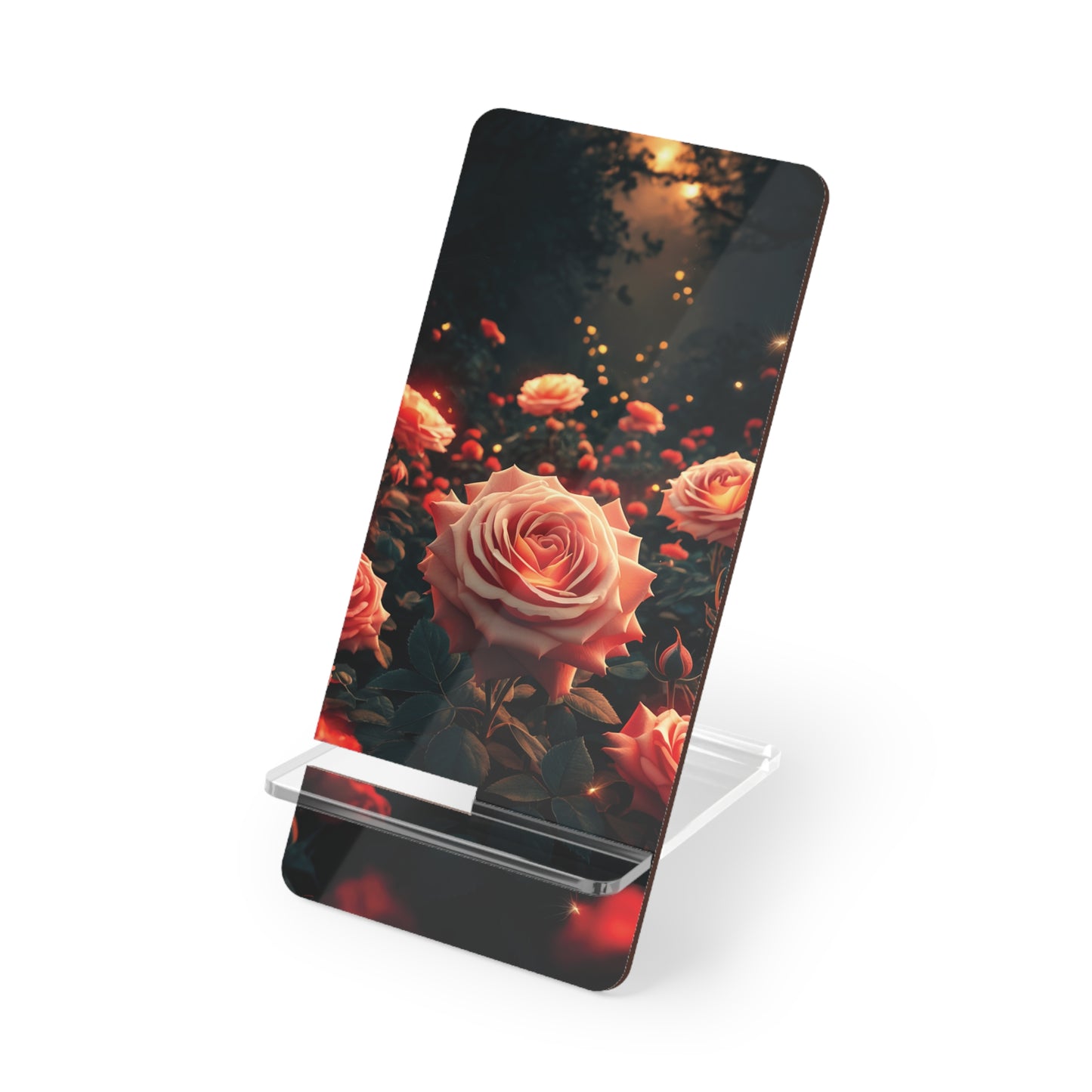 Evening Rose Glow - Display Stand for Smartphones