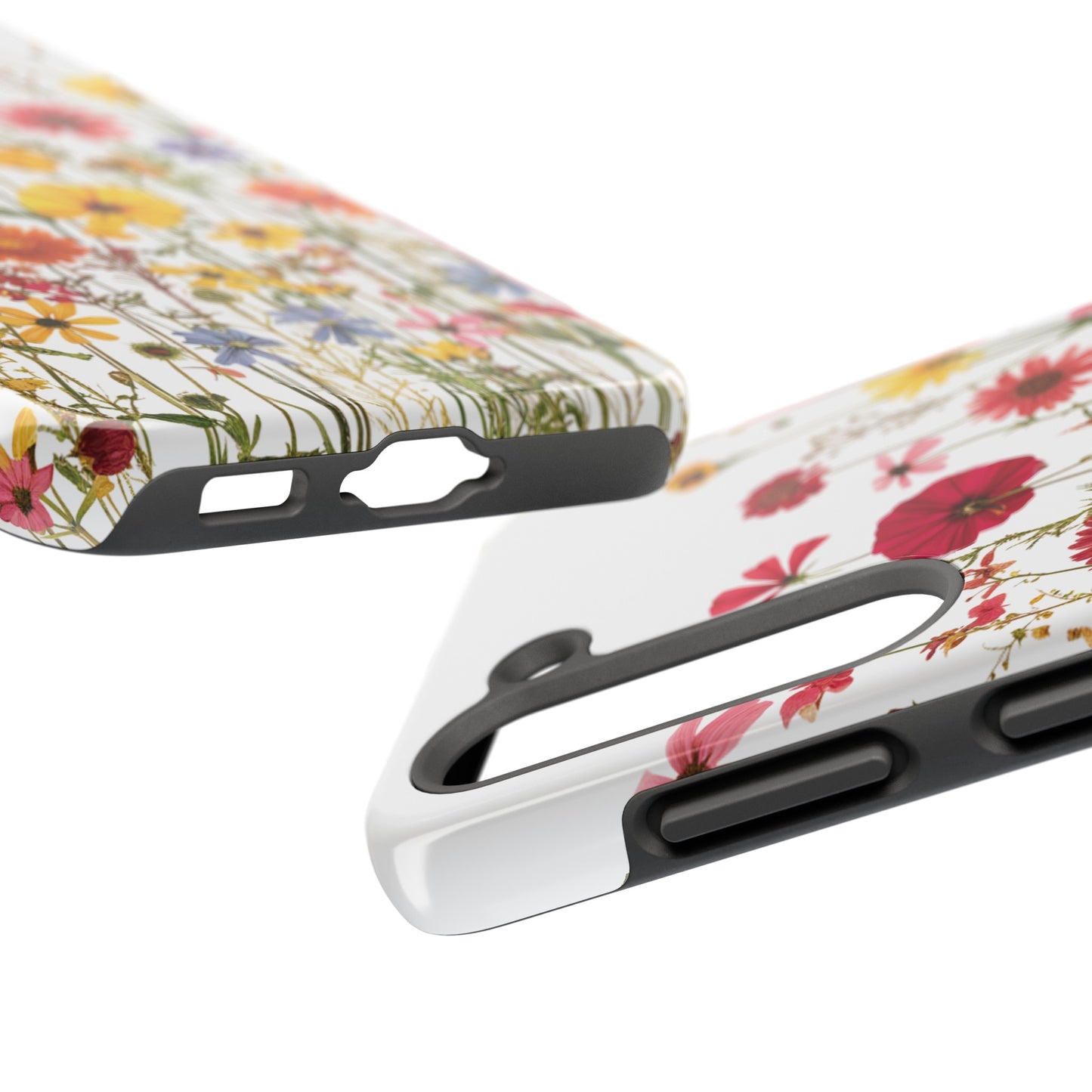 Row of Blooms - Tough Phone Cases