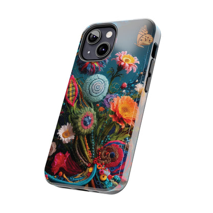Botanical Sewing Whimsy - Tough Phone Cases