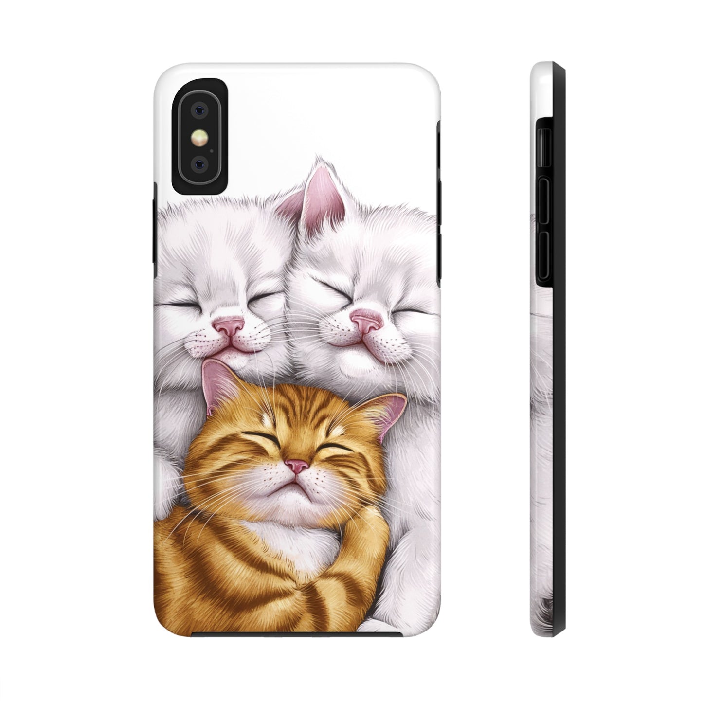 Cat Nap Trio - Tough Phone Cases