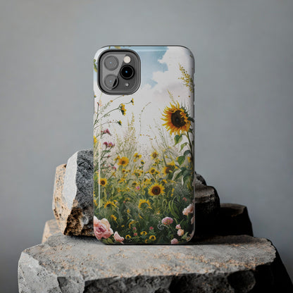 Skyward Sunflower - Tough Phone Cases