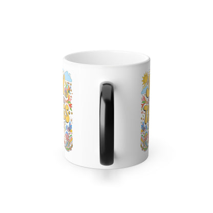 Joy is Not In Things it is In Us  - Color Morphing Mug, 11oz